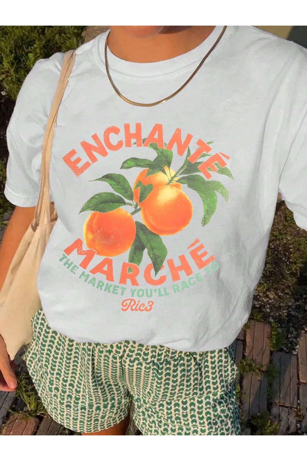 sole stories Oversize Kesim Kısa Kollu Baskılı T-shirt