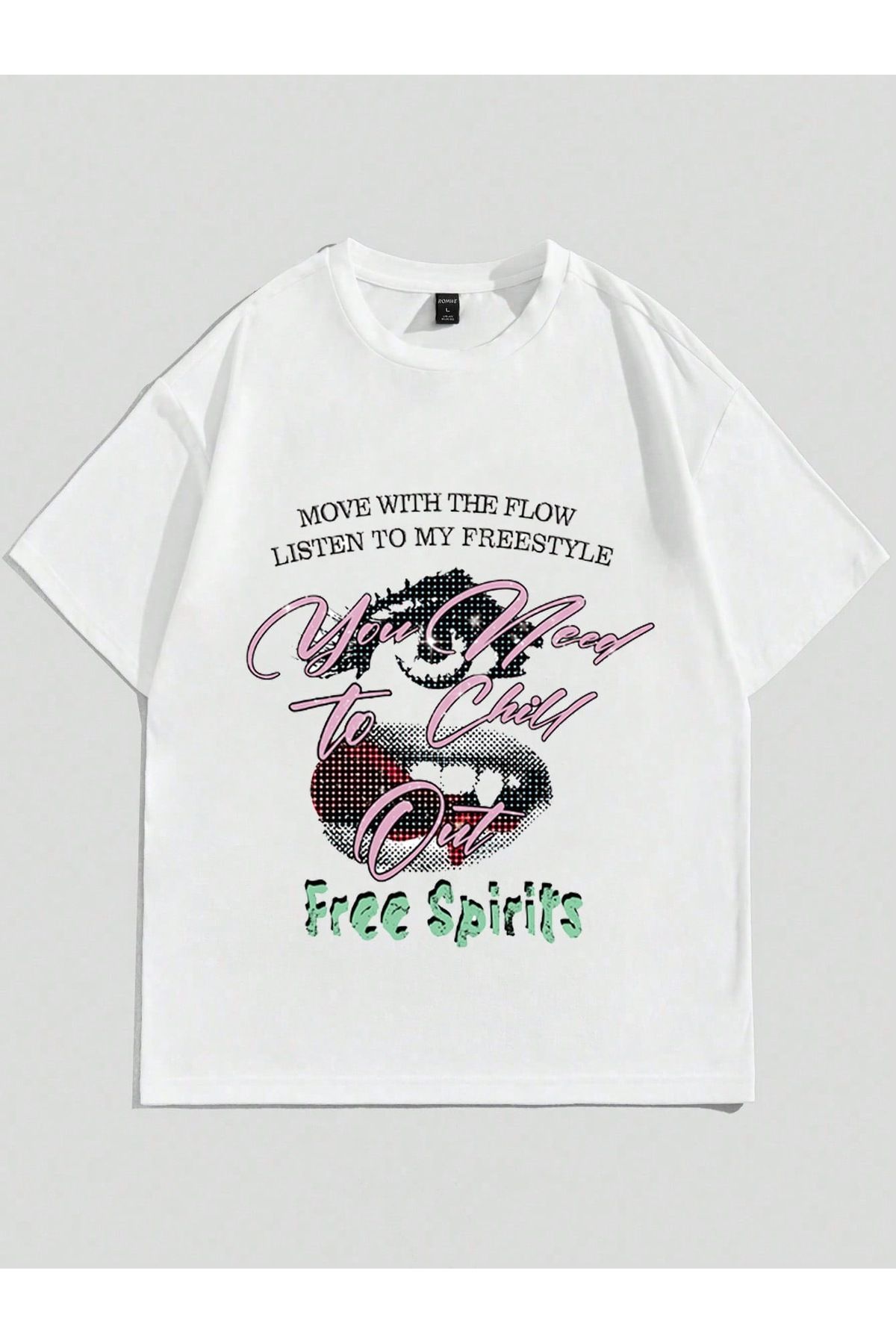 Jose Clothing Oversize Kesim Kısa Kollu Baskılı T-shirt