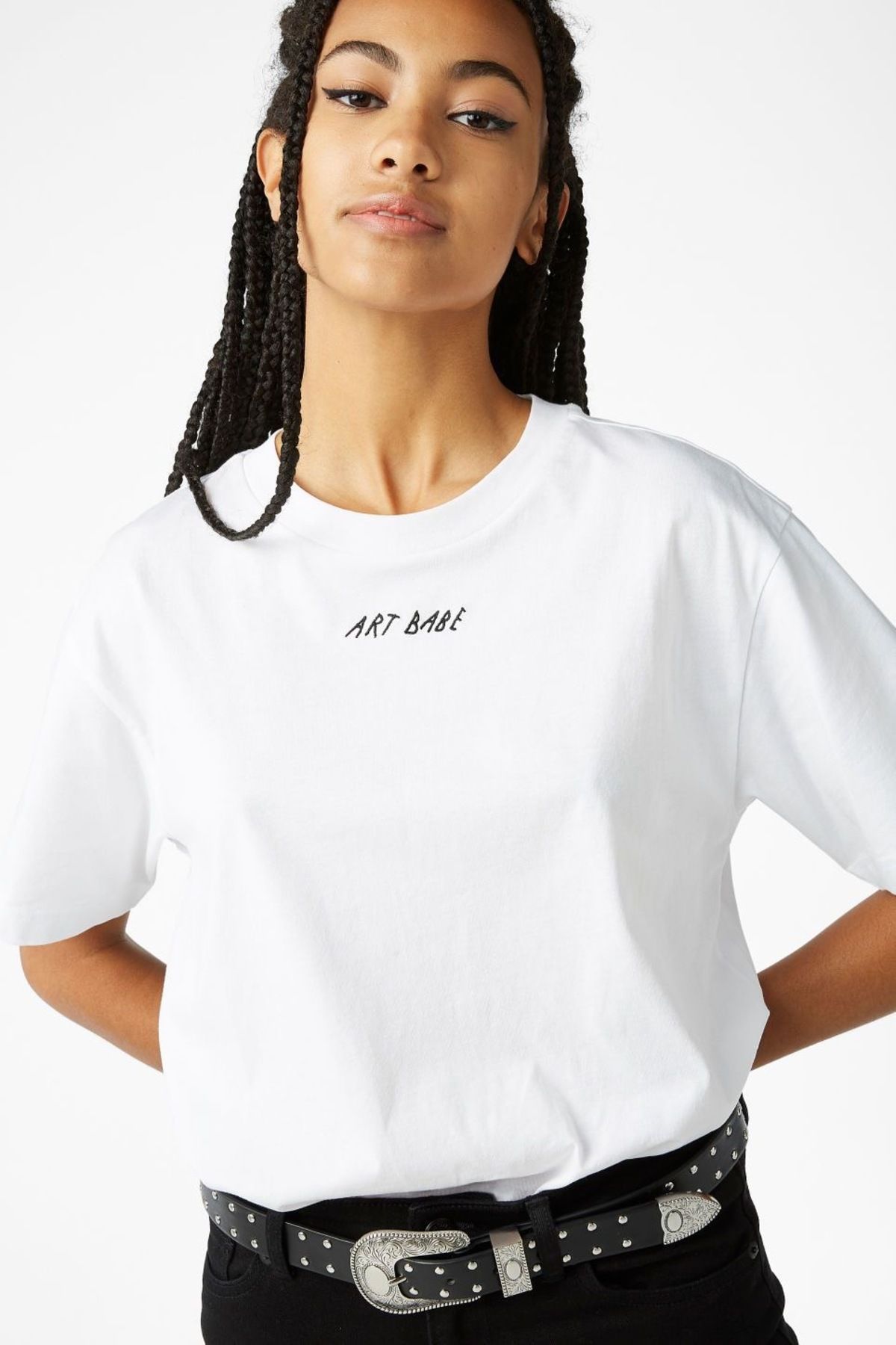 Jose Clothing Oversize Kesim Kısa Kollu Baskılı T-shirt