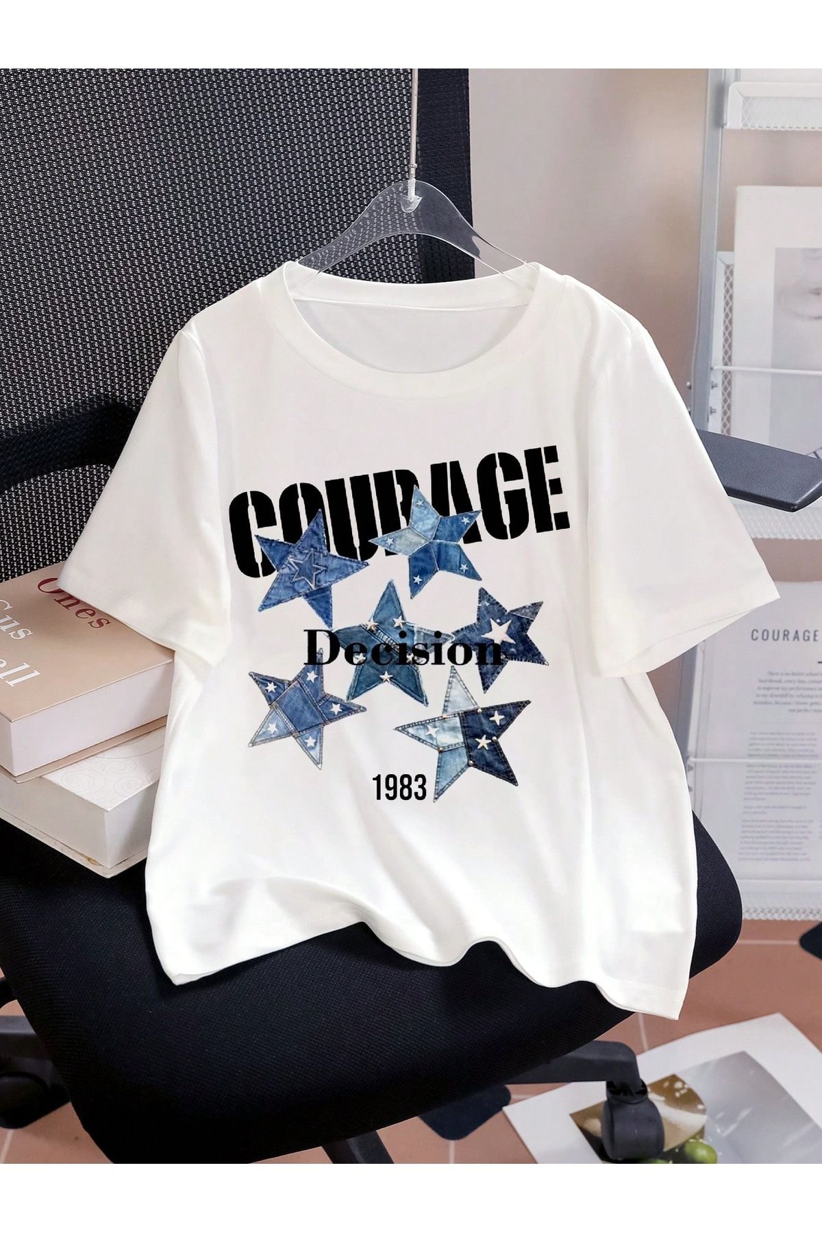 sole stories Oversize Kesim Kısa Kollu Baskılı T-shirt
