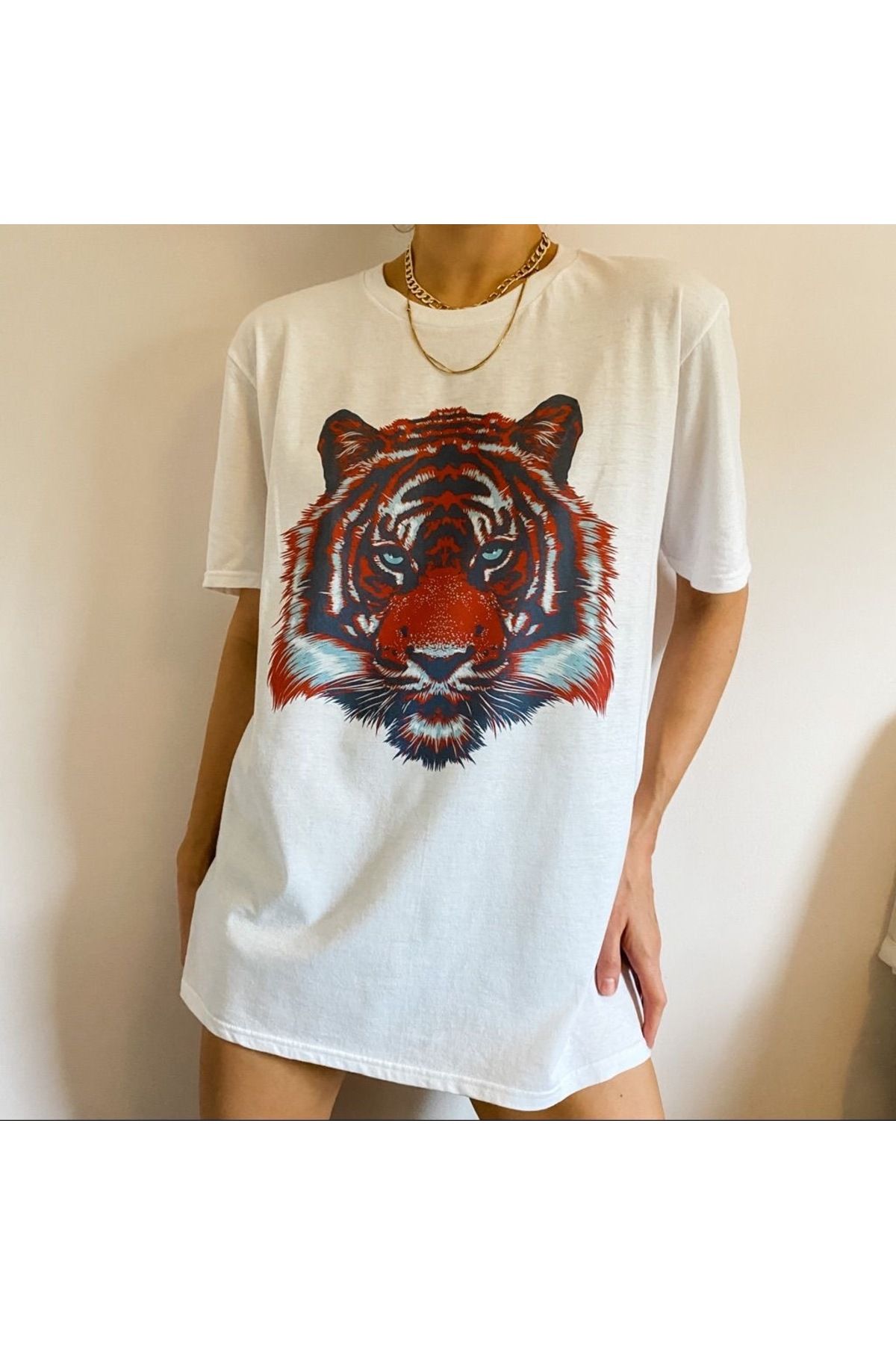 sole stories Oversize Kesim Kısa Kollu Baskılı T-shirt