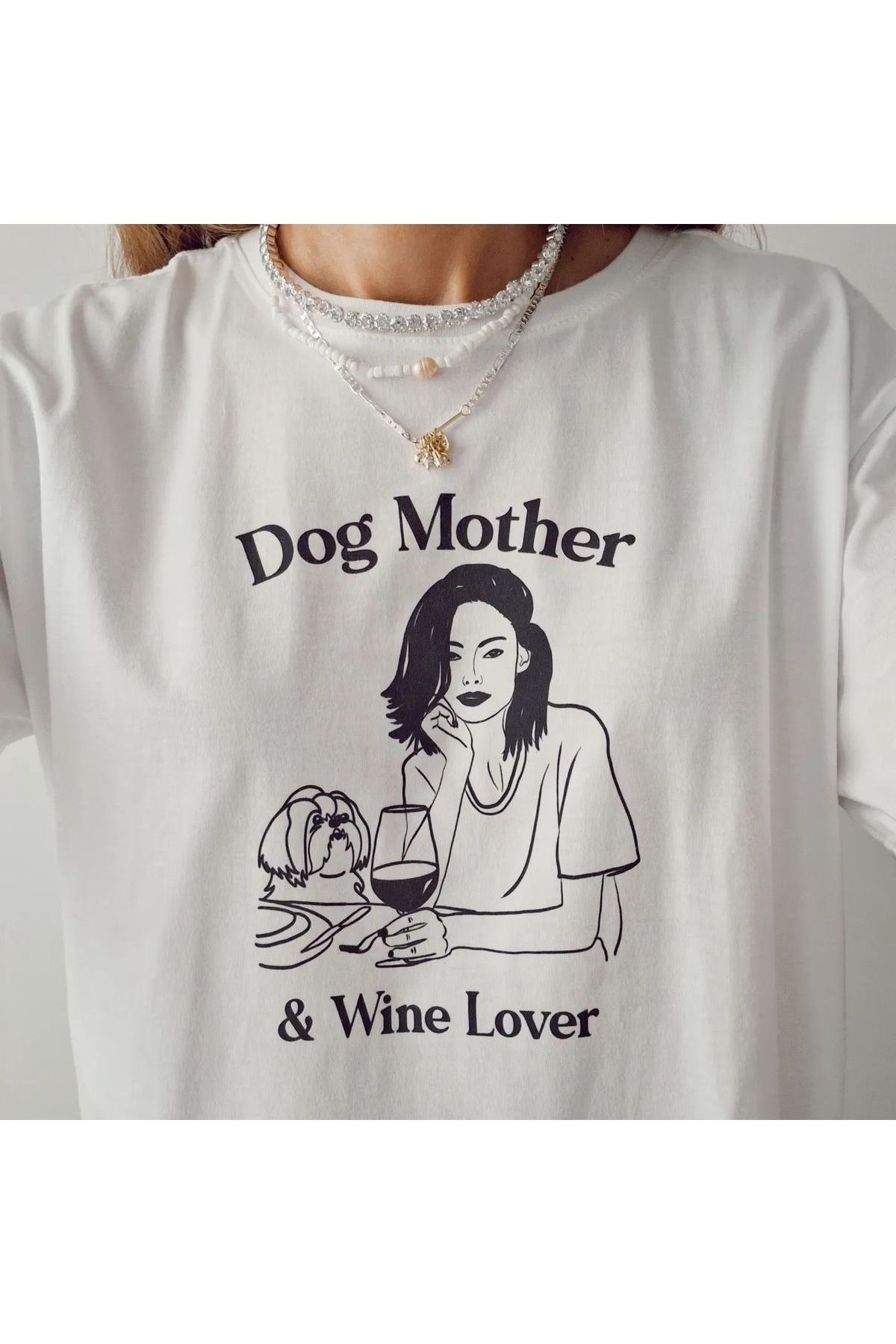 Jose Clothing Oversize Kesim Kısa Kollu Baskılı T-shirt