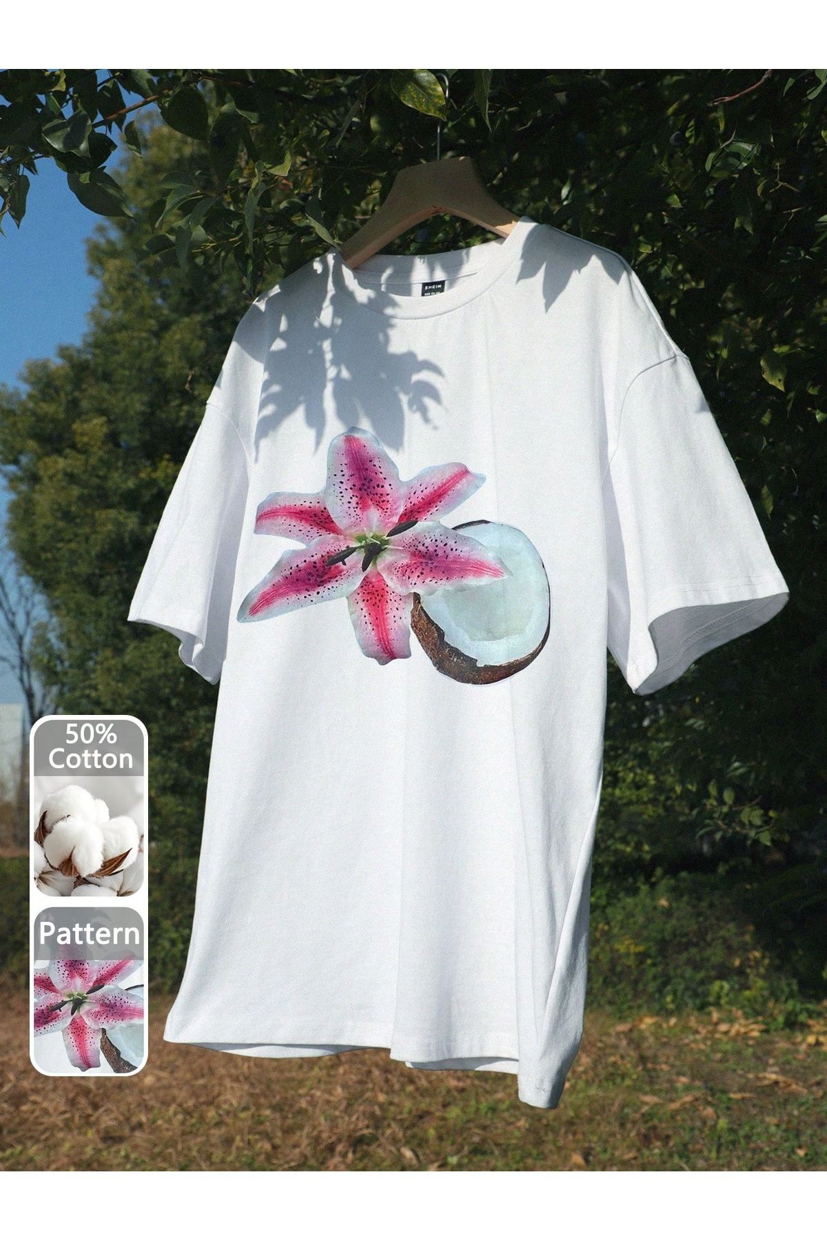 sole stories Oversize Kesim Kısa Kollu Baskılı T-shirt