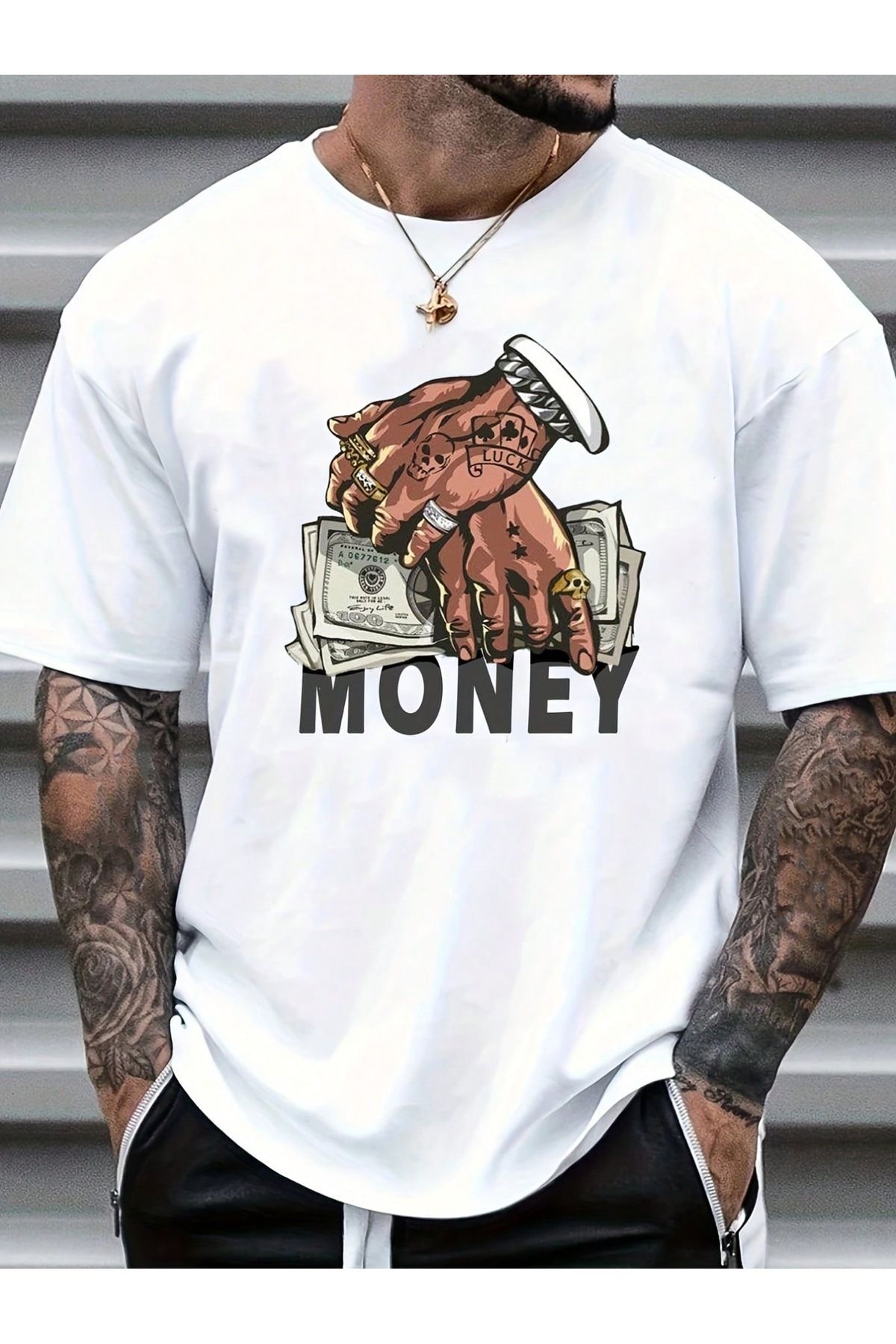 sole stories Oversize Kesim Kısa Kollu Baskılı T-shirt