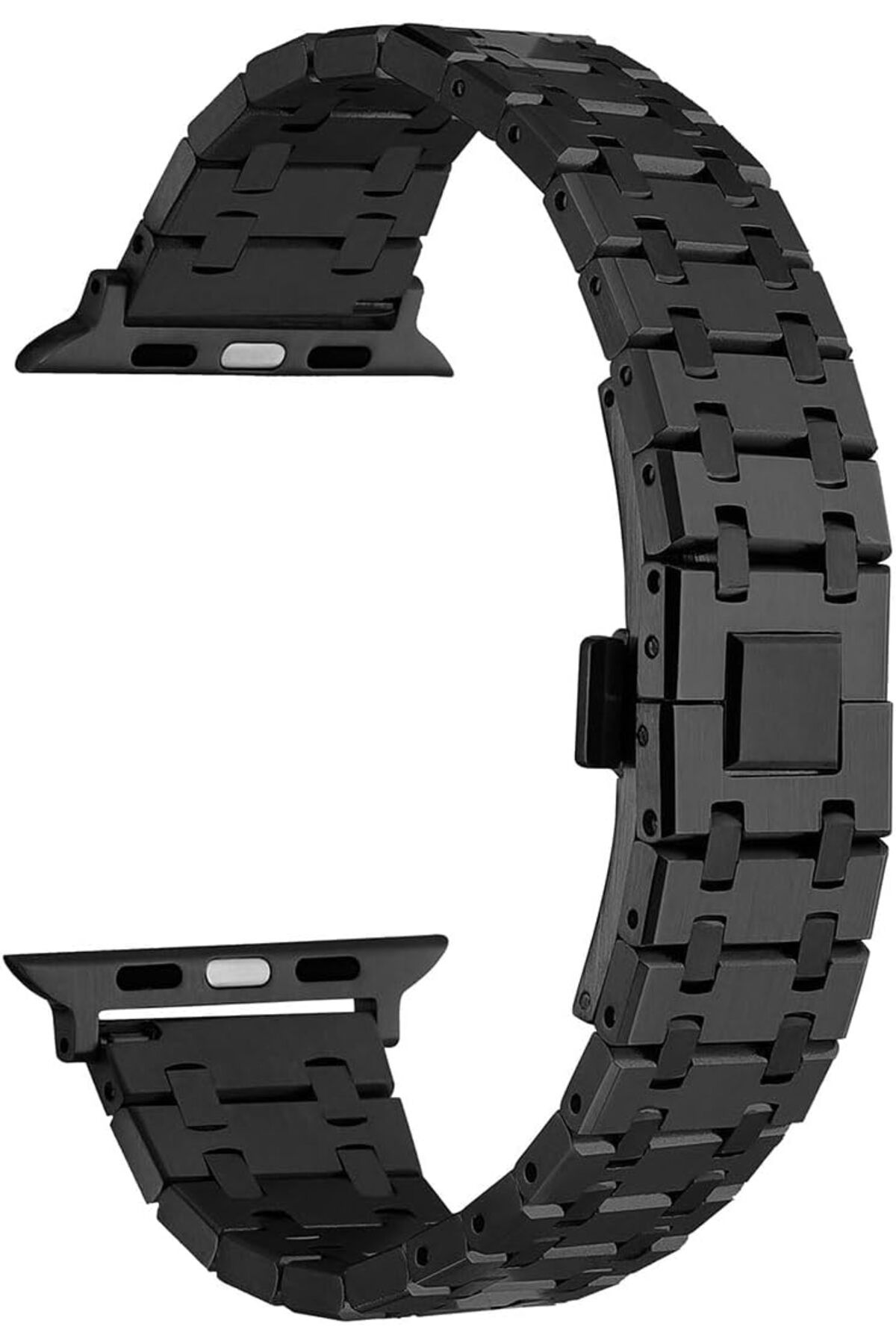 KDROĞLU KDROGLU İle Uyumlu Watch 42mm KRD-83 Metal Kordon Siyah New Desing 1109836