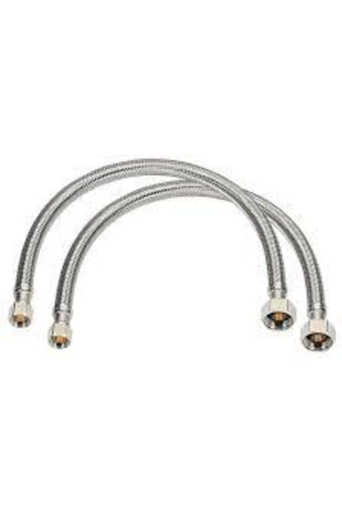 STOREMAX htpshopmx 3/8 Klozet Bağlantı Hortumu Çelik Bağlantı Flex- 2 Adet 100 Cm str http 1092444