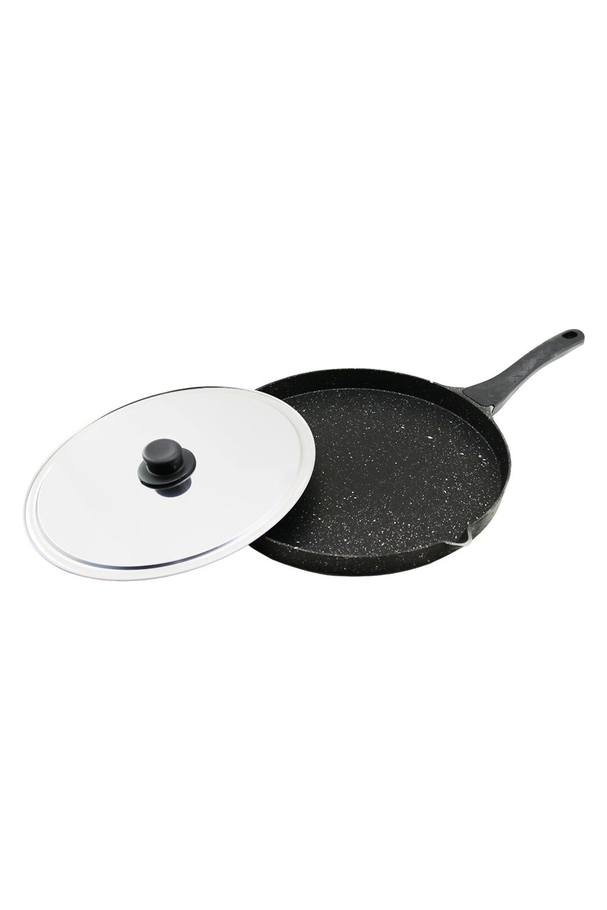 HayMed 34cm Döküm Balık Tavası Kapaklı (4172)