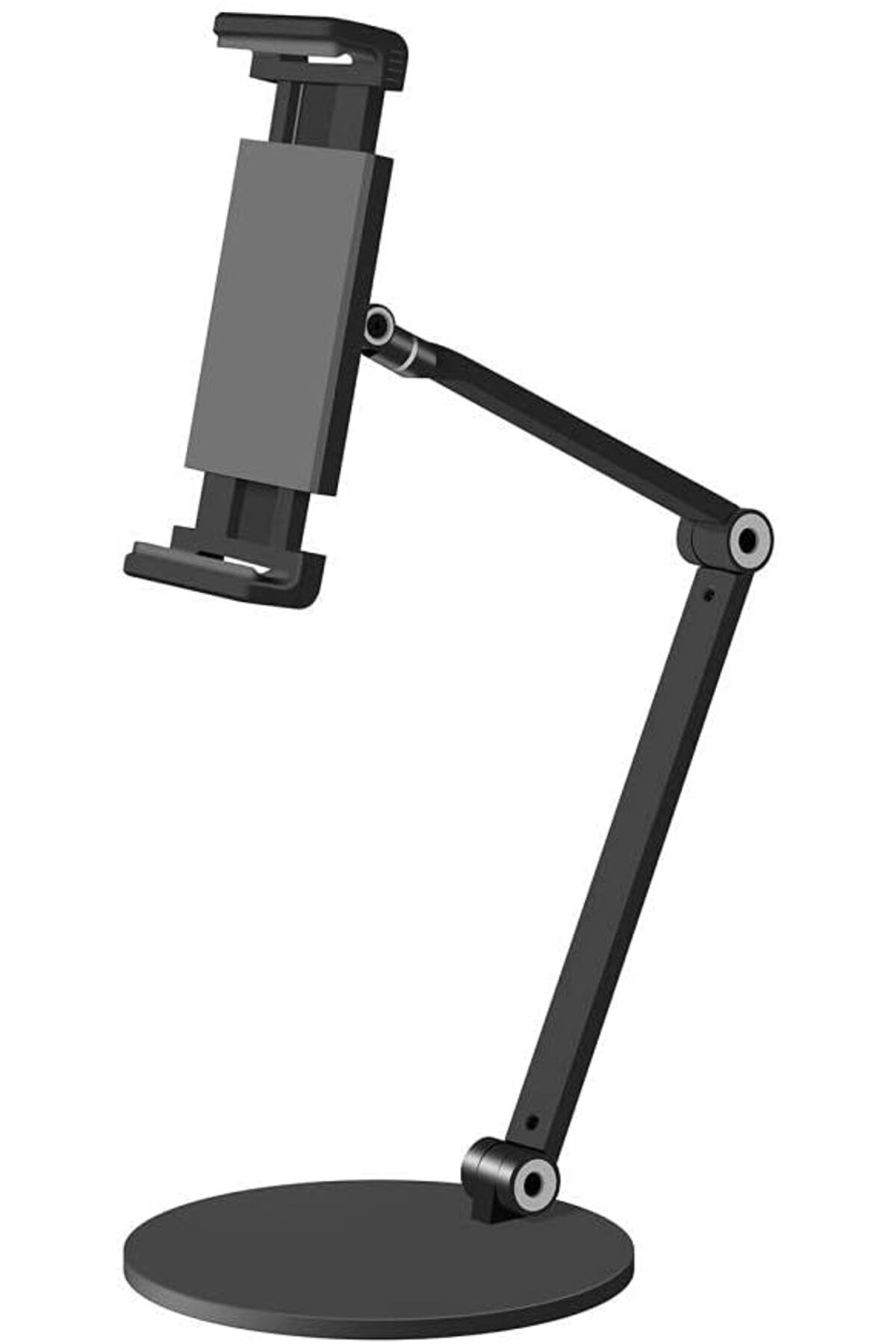 ÇAĞUR çağur STD20144LG 360° Ayarlanabilir Teleskobik 4"-13" Ergonomik Tablet Standı Koyu Gri YENİ 110