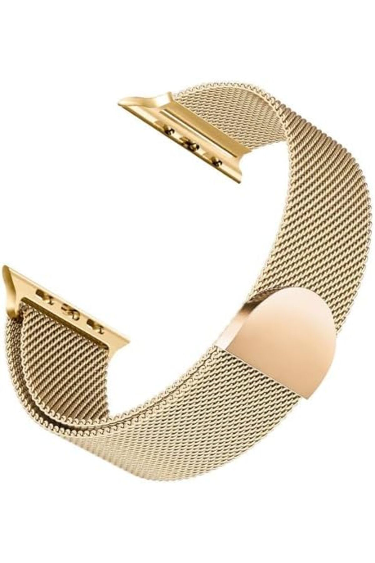 KDROĞLU KDROGLU Watch Ultra için Kordon Luxe Metal Twist Gold [Watch Ultra ile Uyumlu Kordon, Kayış - Gol