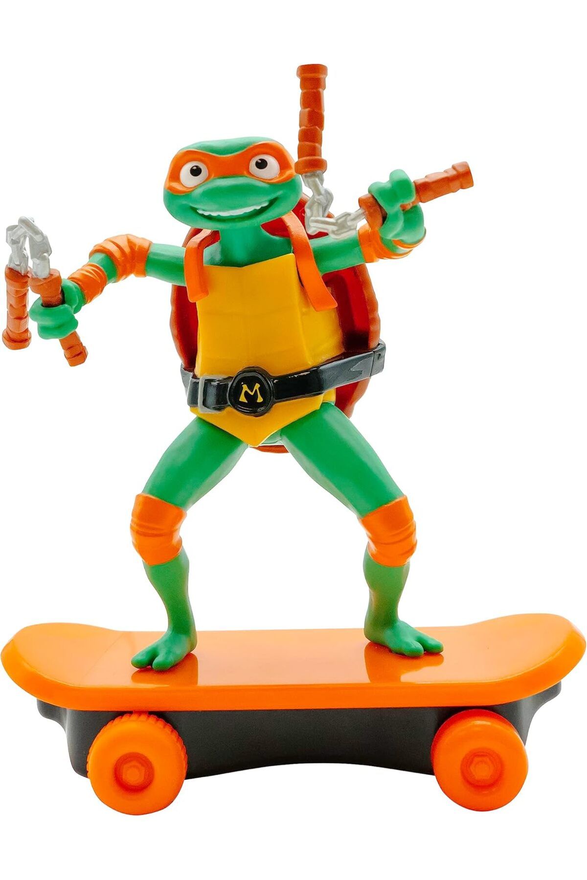 DERİK Derik Mutant Ninja Turtles Tmnt Kaplumbağalar Çek Bırak Kaykay Figür Mikey YENİ 1122015