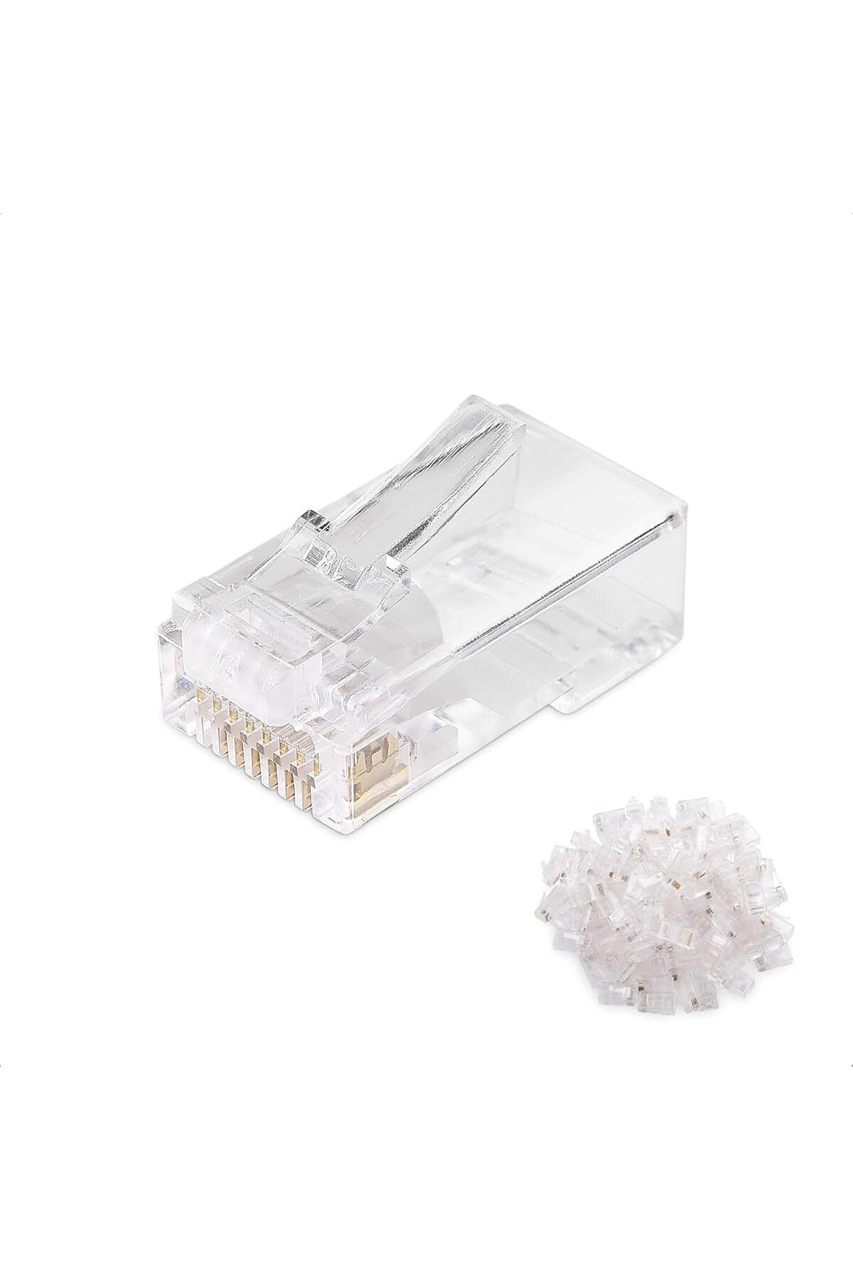 KDROĞLU GEÇMEZ Konnektör Cat6 Başlığı 100LÜ Paket (Cat-6) AVM 1114477