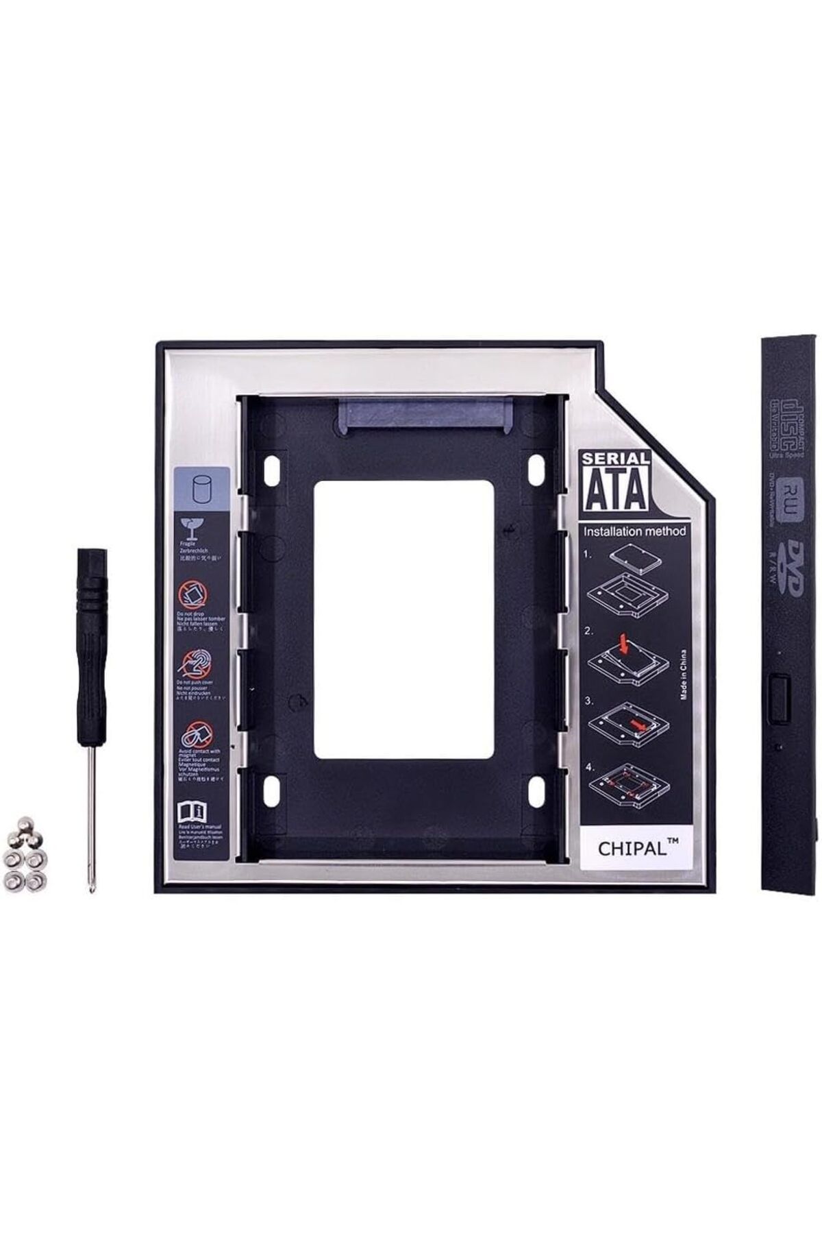 DERİK KADROĞLU 1647 9,5 mm 2,5 inç SSD HDD Sabit Disk İçin Sürücü Sata 3 (Dizüstü Bilgisayar) Sab