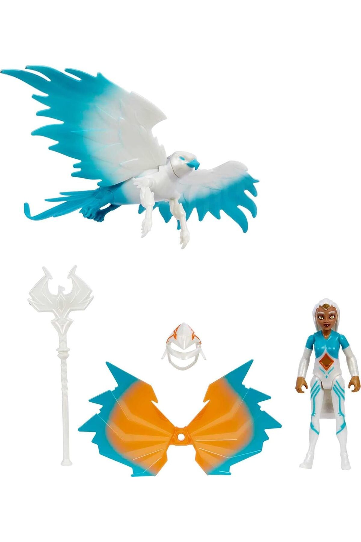 KDROĞLU KDROGLU of the Universe He-Man and The Sorceress Figure & Winged Falcon Araç Seti Motu Netflix