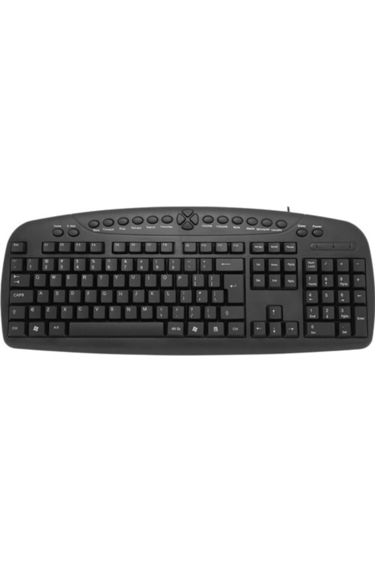 ÇAĞUR çağur Fk-130eu Ingilizce Q Usb Kablolu Siyah Klavye YENİ 1109945