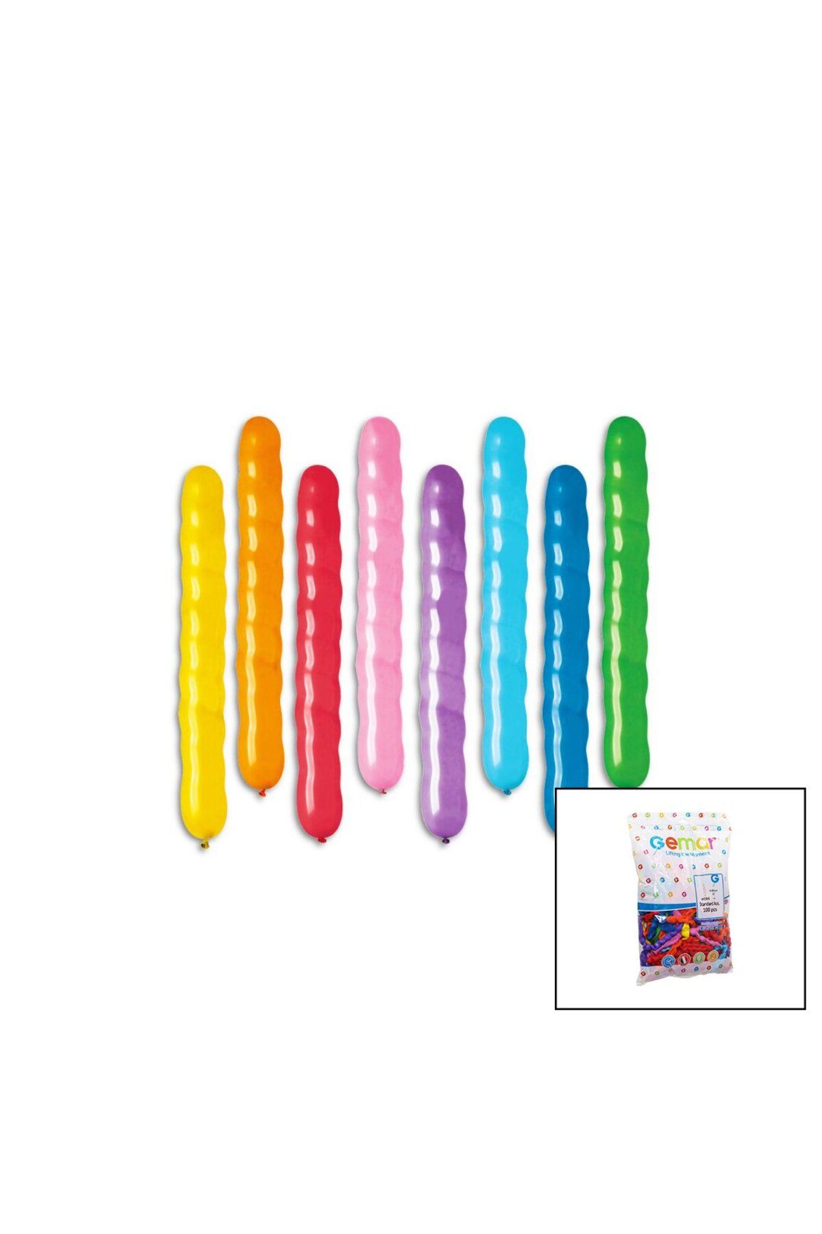 KDROĞLU KDROGLU BALON UZUN BURGULU 31 İNÇ - H.80CM - 100PCS ( PAKET İÇİNDE 100 ADET VARDIR ) New Desing