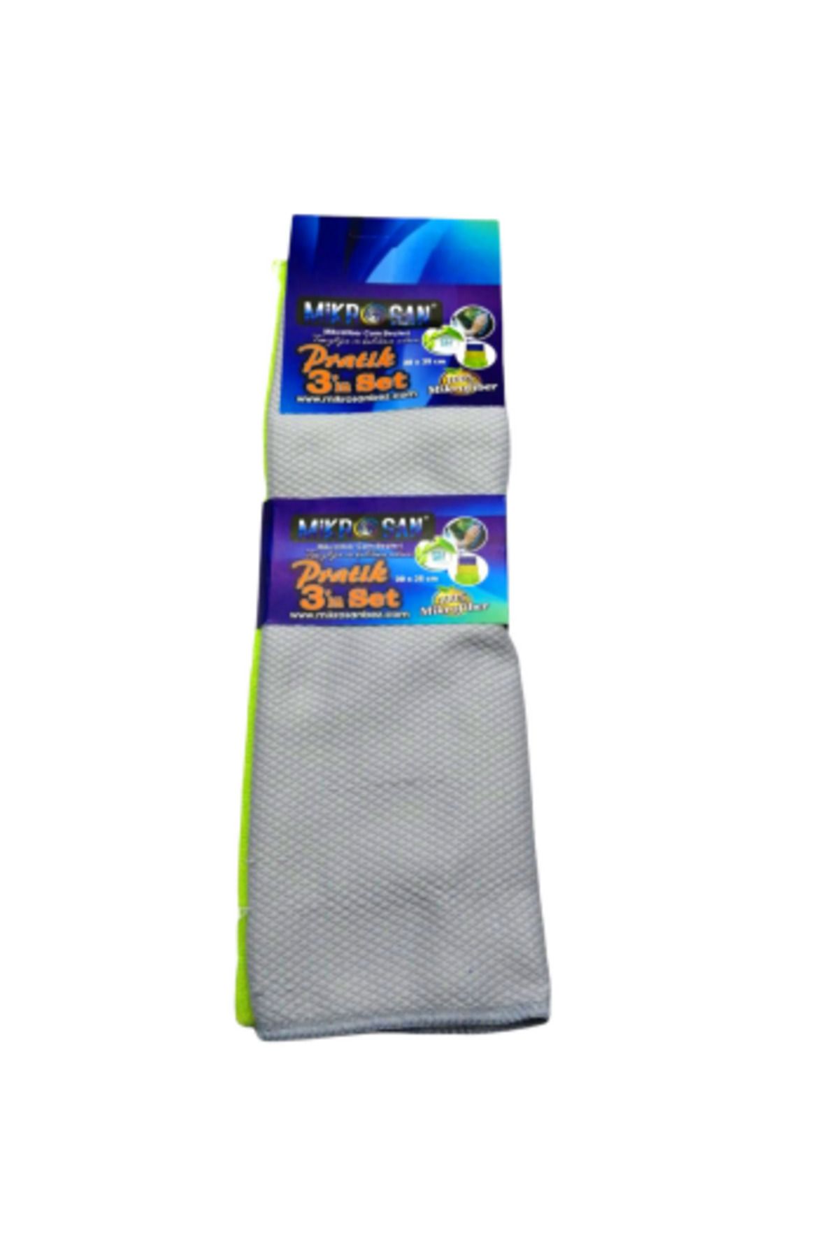 DERİK Derik 3LÜ - PRATİK SET MİKROFİBER BEZ 30X35CM. YENİ 1122015