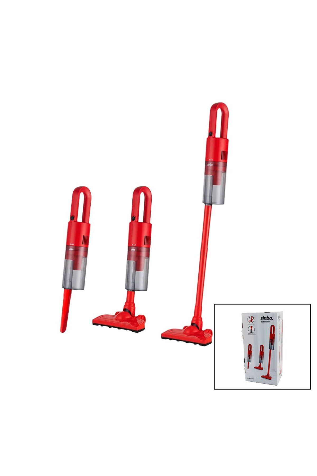 DERİK DİKEY ELEKTRİKLİ SÜPÜRGE 500W 90 DERECE BAŞLIK - 1.5LT TOZ HAZNE - ÇİFT FİLTRE -