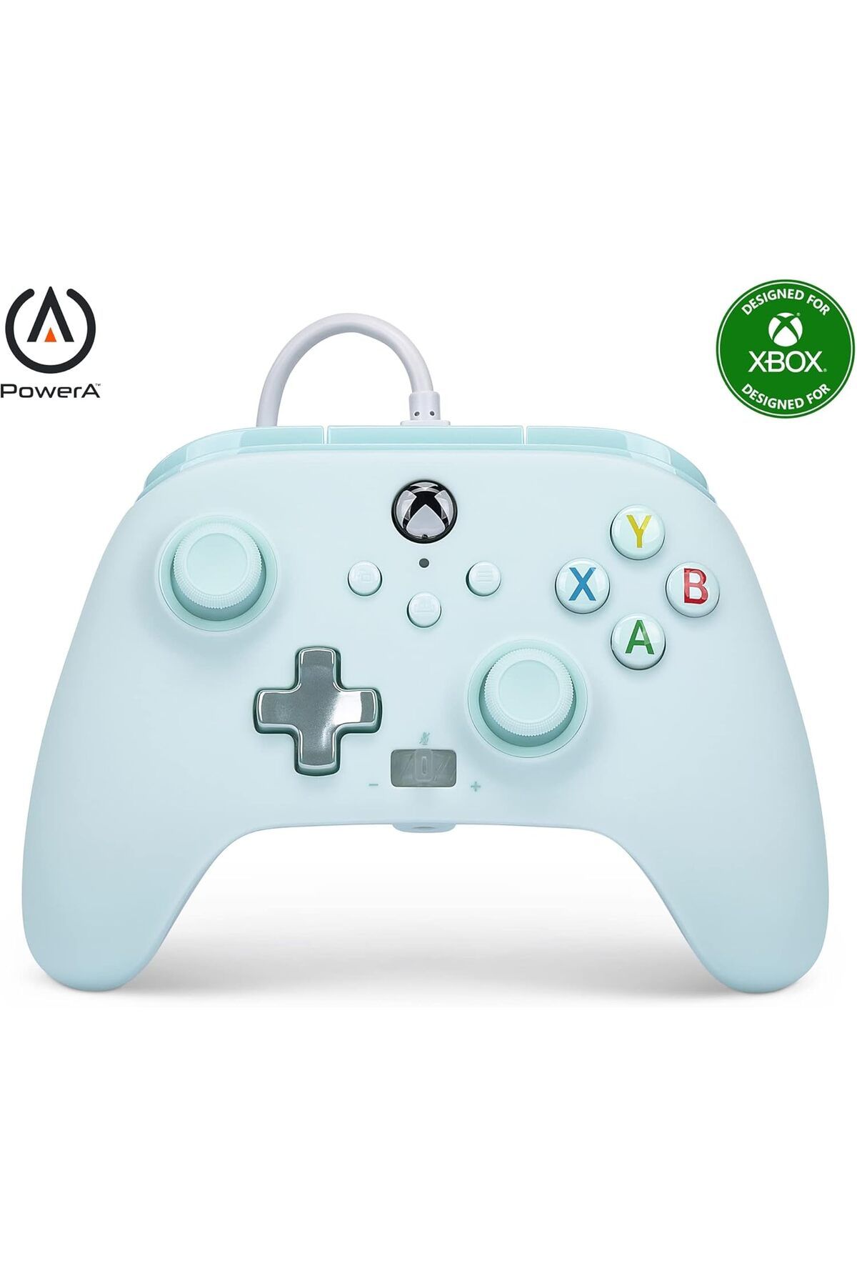 mazıdağı where Xbox Serisi X|S için PowerA Gelişmiş Kablolu Oyun Kumandası - Pamuk Şeker Mavisi mzdağsy