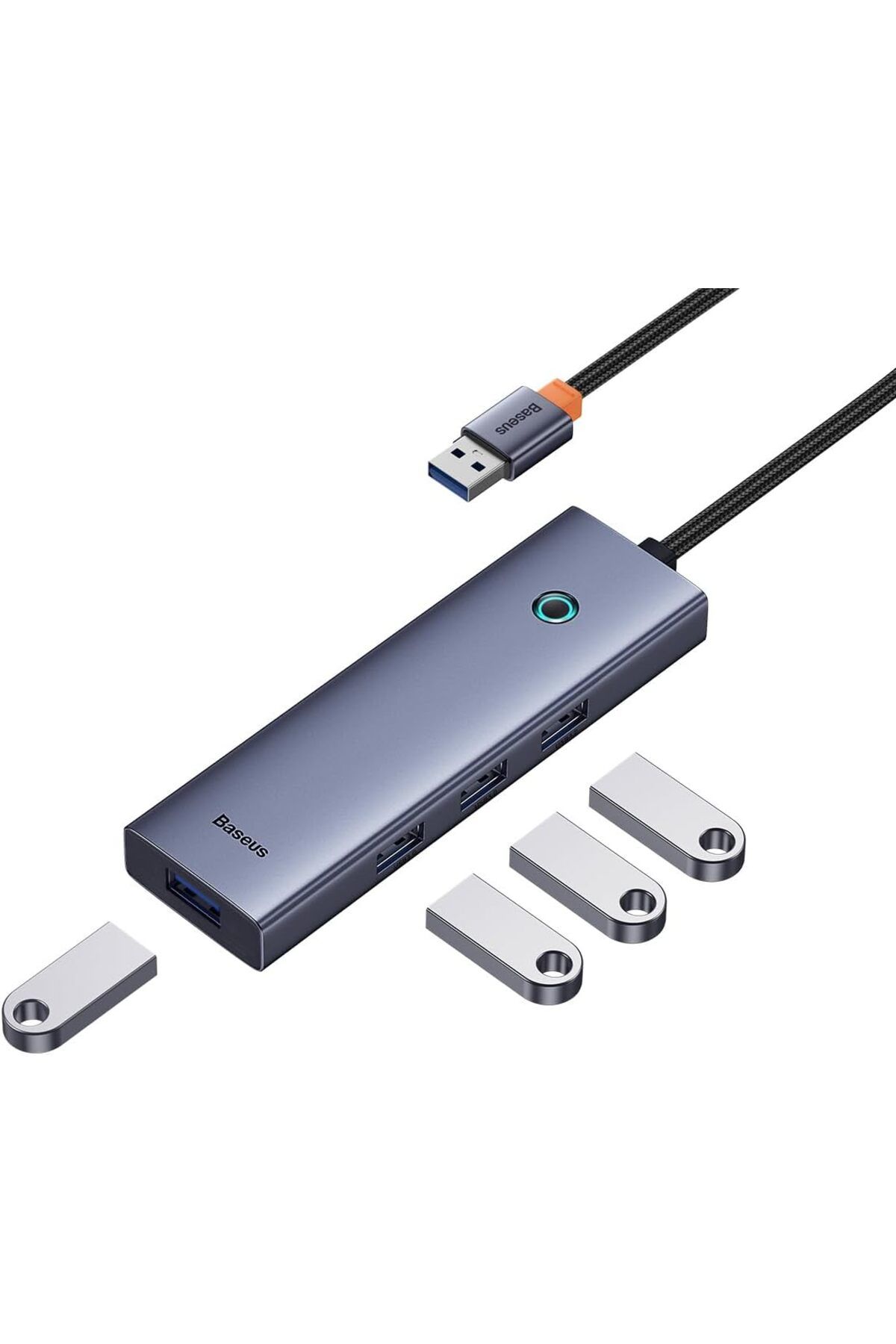 DERİK KADROĞLU UltraJoy Series 4-Port HUB Space Grey（USBA to USB3.0 * 4） Yeni 1107872