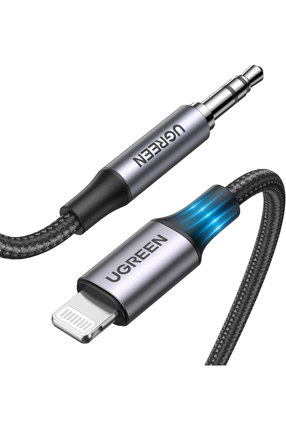 DERİK Derik iPhone Lightning 3.5 mm Aux Ses Kablosu 2 Metre YENİ 1122015