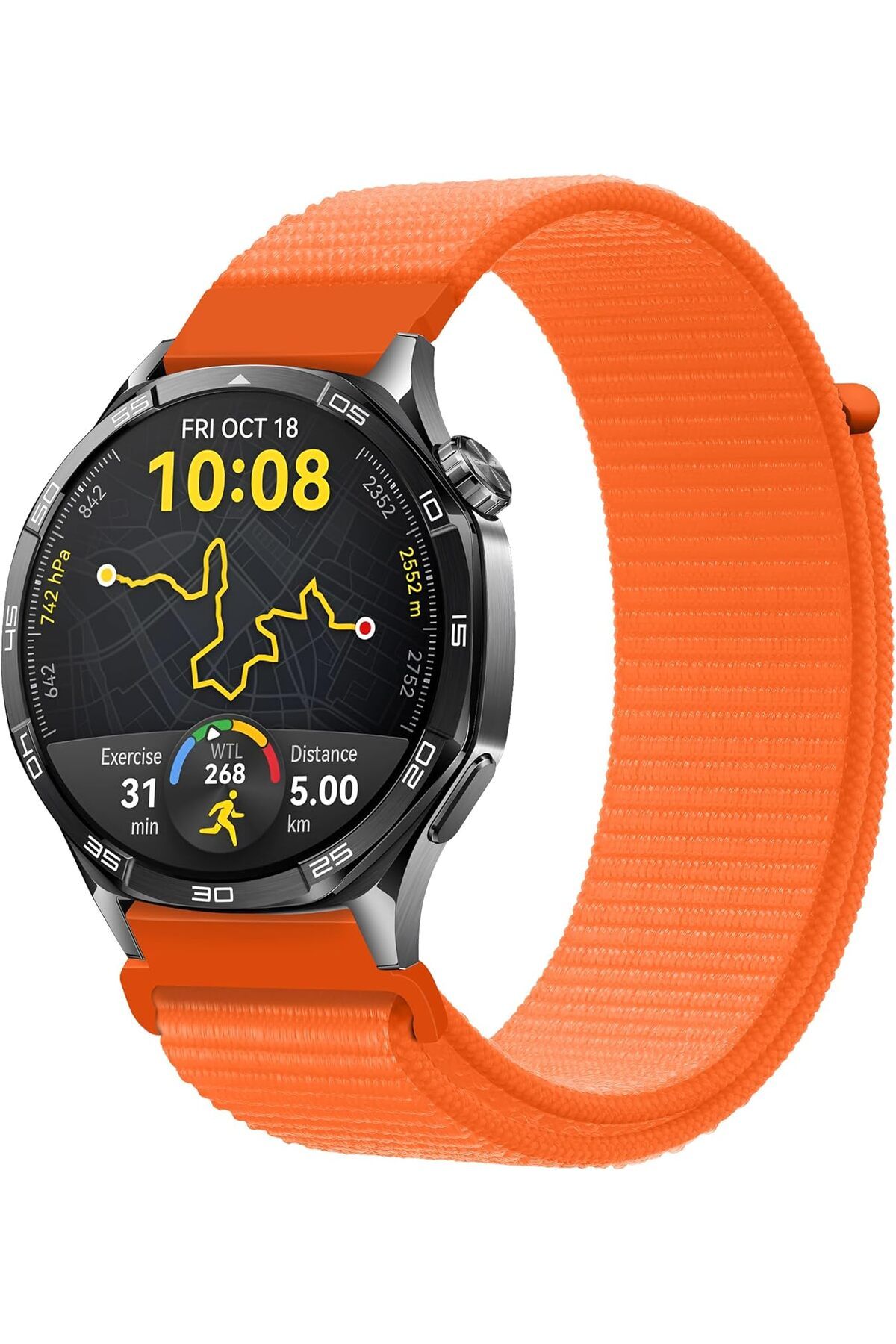 KDROĞLU KDROGLU 22mm ile Uyumlu Saatler için Hafif ve Rahat 46mm Hasır Kordon Watch (GT5 Pro/GT5/GT4/Watc