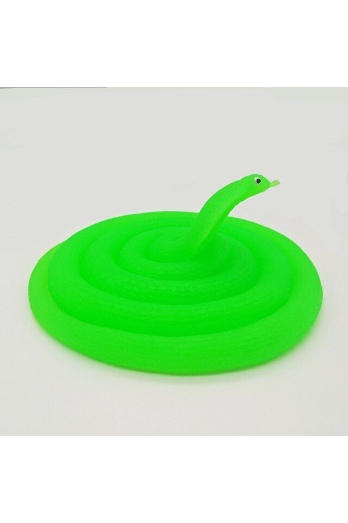 KDROĞLU KDROGLU Fosfor Yeşil Renk Gerçekçi Görünüm Şaka Yumuşak Yılan 120 cm New Desing 1109836