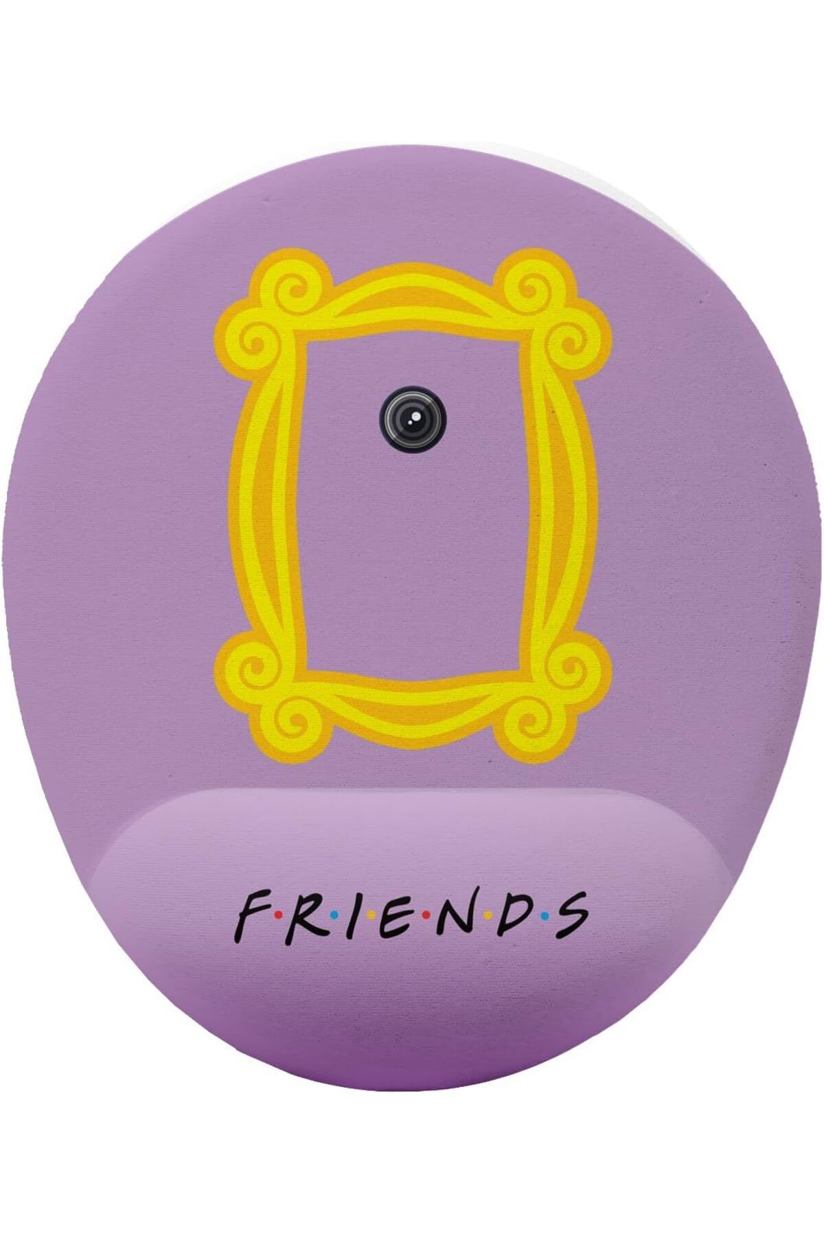 KDROĞLU GEÇMEZ fikirler Friends Çerçeve Baskılı Bilek Destekli Mouse Pad AVM 1114477
