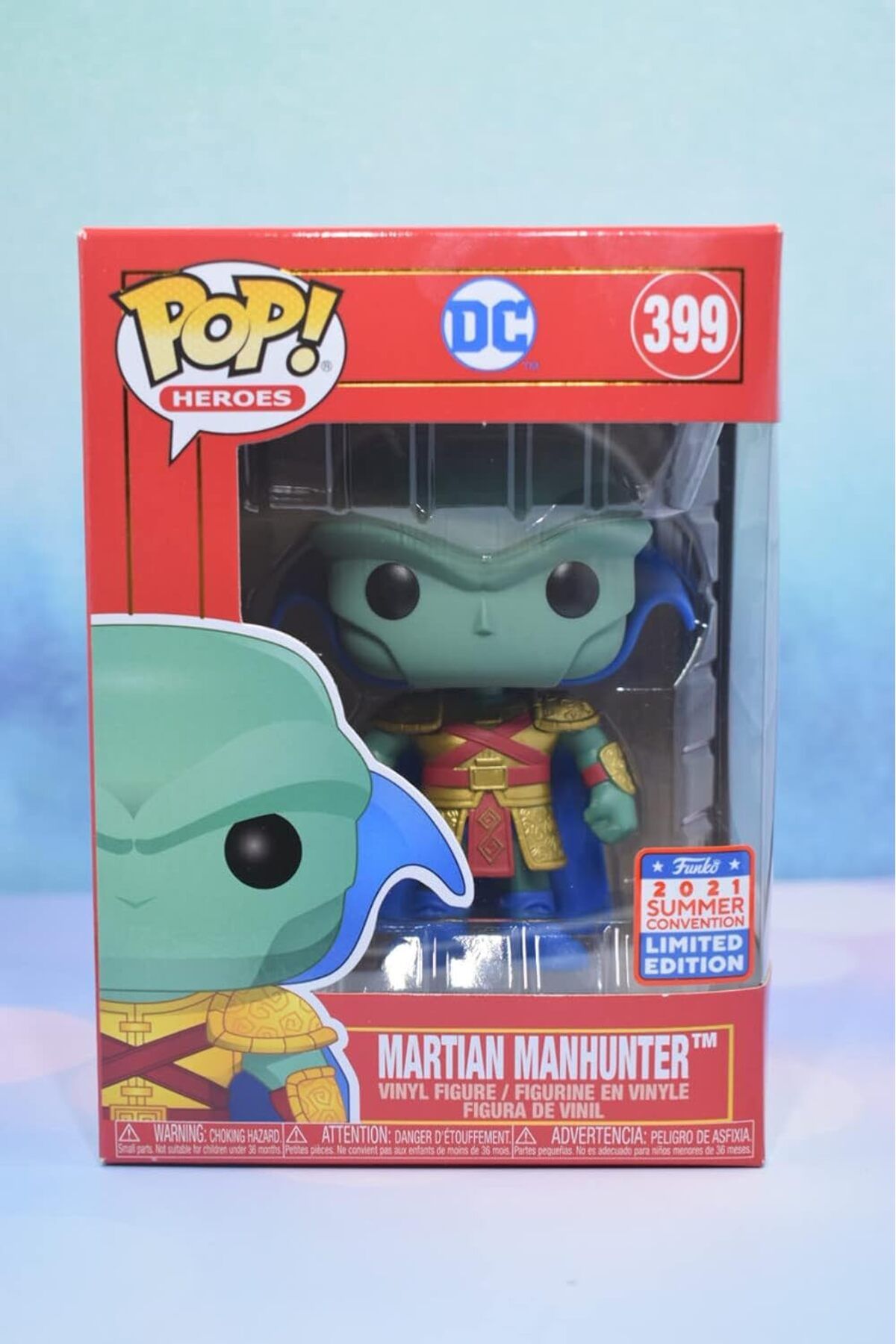 KDROĞLU KDROGLU Heroes DC 399 Martian Manhunter 2021 Yaz Konvansiyonu New Desing 1109836