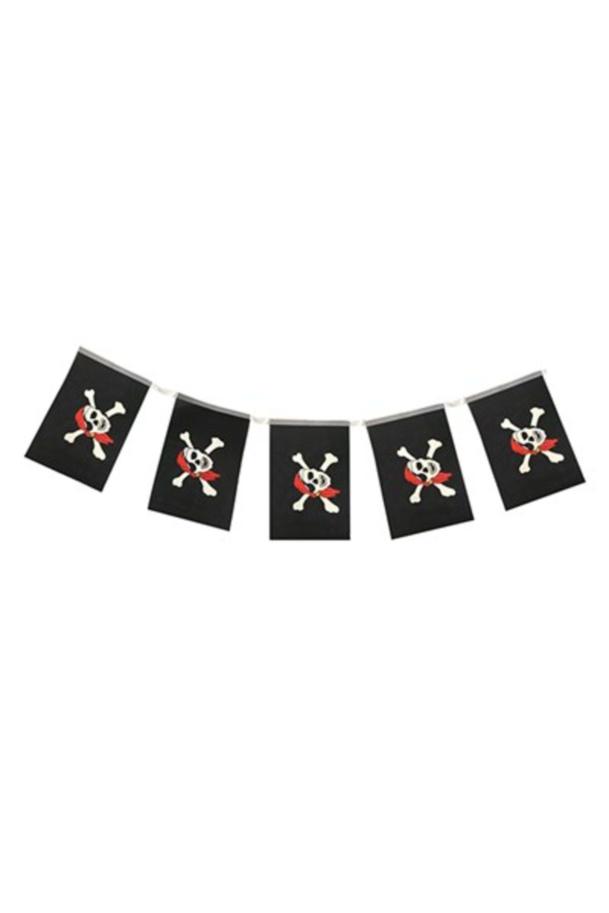 MEGOBİNE WHERE Korsan Partisi Korsan Logo Baskılı Flama Süs Afiş Süsleme 8 li ZTML SYFT 1139610