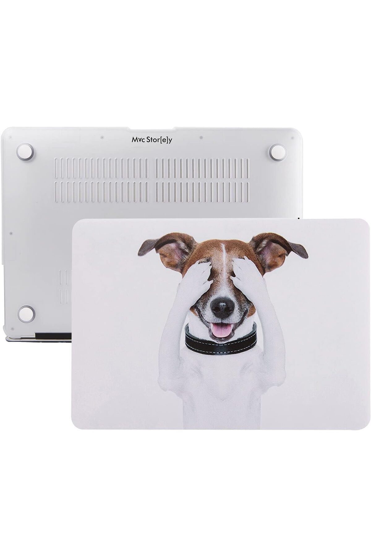 KDROĞLU KDROGLU Macbook Air M1 Kılıf 13inç Dog01NL (TouchID'li M1 Air) A2337 A2179 A1932 ile Uyumlu R-272