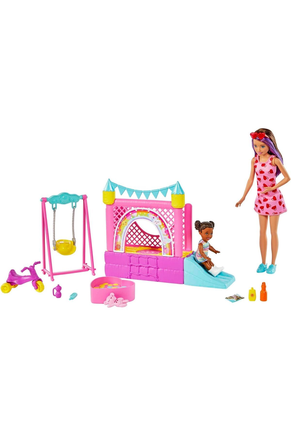 KDROĞLU plamystical Bebek Bakıcısı Skipper Oyun Evi Seti, 3 yaş ve üzeri, HHB67 newing 1139529