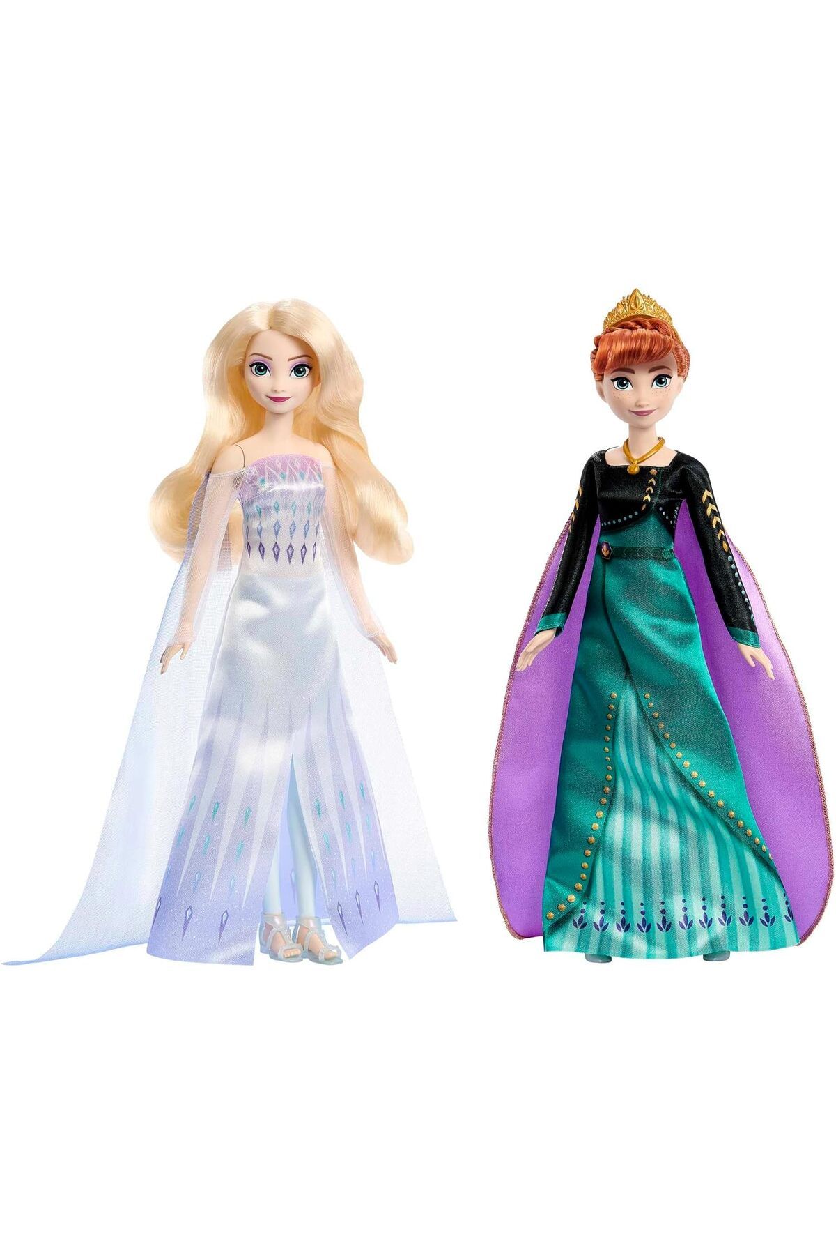 KDROĞLU KDROGLU Karlar Ükesi Prensesleri Anna ve Elsa - 2'li Paket, 3 yaş ve üzeri, HMK51 New Desing 1109