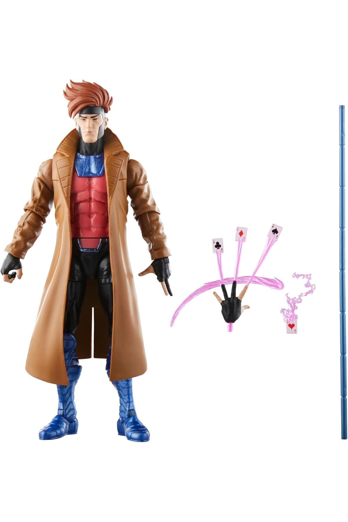 KDROĞLU KDROGLU Hasbro Efsaneler Serisi Gambit, X-Men '97 Serisi, 15 cm Aksiyon Figürü Legends