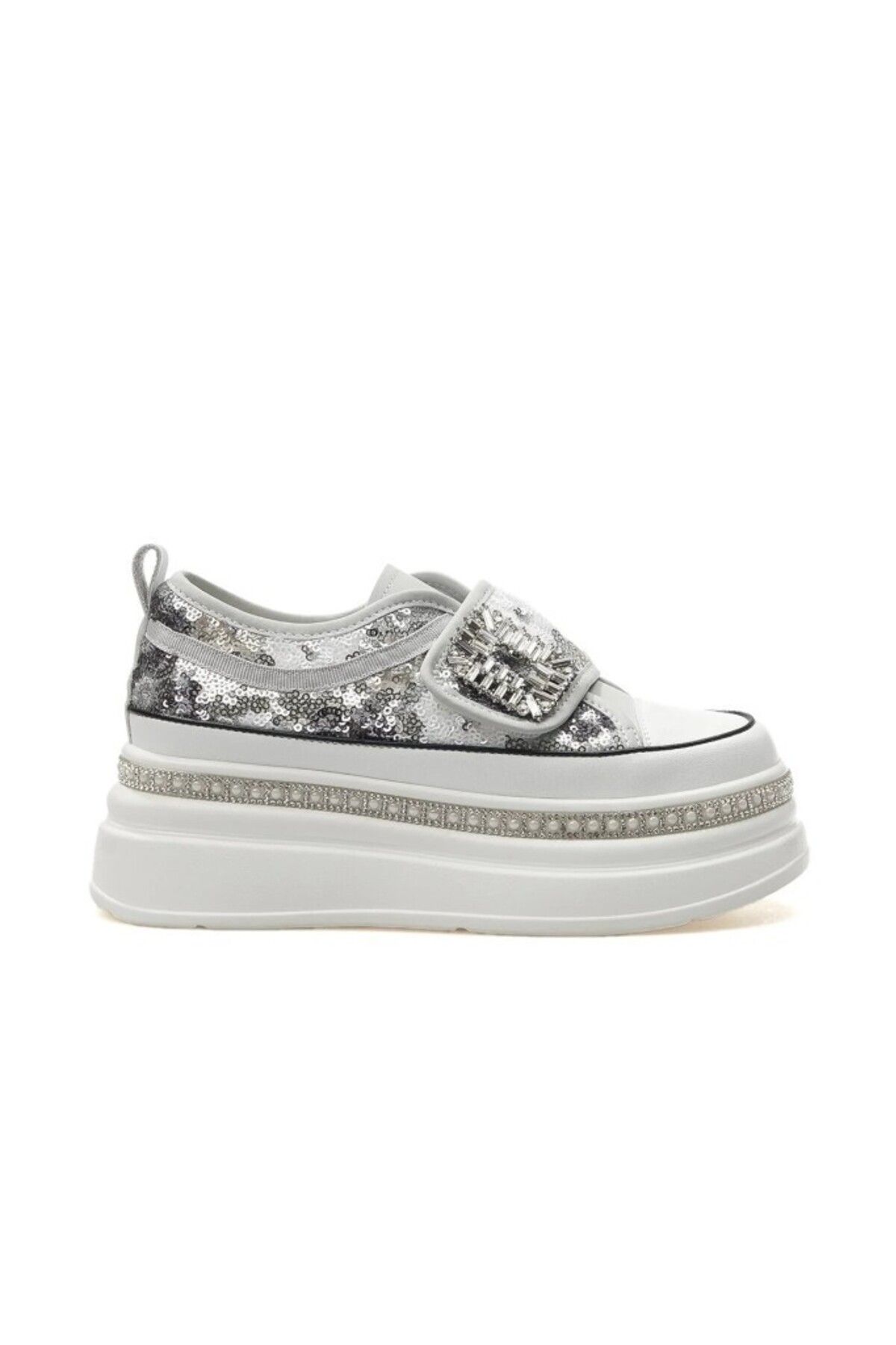 Guja 25Y423-1 Gri Kadın Sneaker