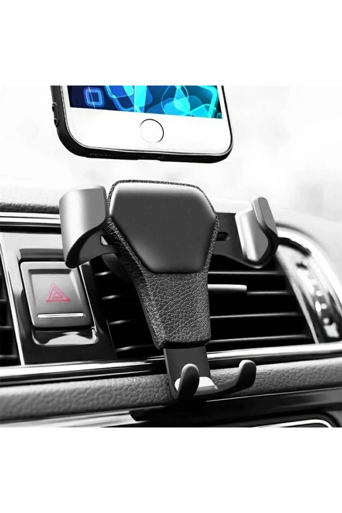 KDROĞLU KDROGLU Araç İçi Klima Izgarasına Takılabilen Plastik Oto Telefon Tutucu Gravity New Desing 110