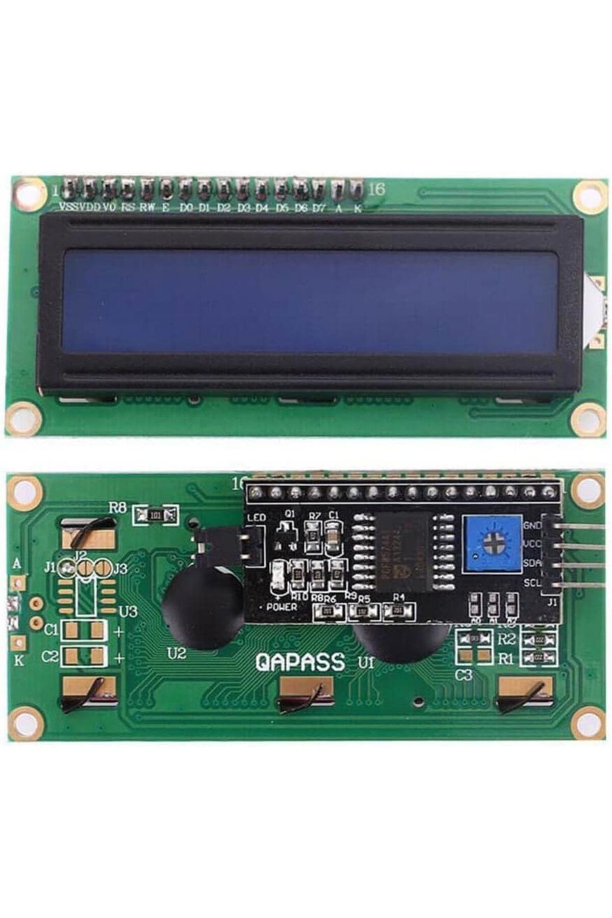 KDROĞLU KDROGLU 2x16 LCD Ekran (I2C Modüllü) New Desing 1109836