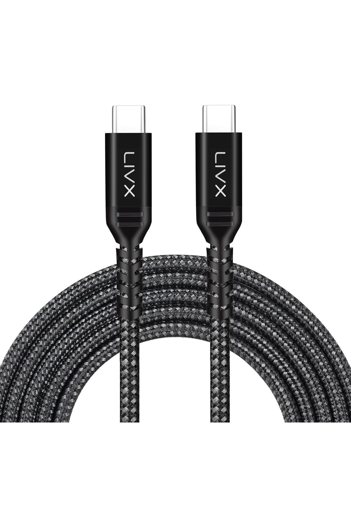 DERİK Derik Special 100W Type C to Type C 2 metre Örgülü Hızlı Şarj Kablosu YCT-02 YENİ 1122015
