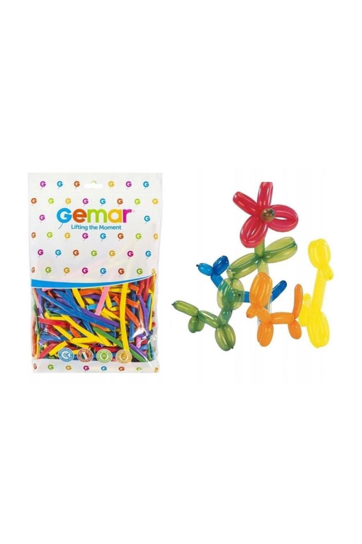 Shop58 HediyeCantam D-4 Sosis Balon 100 Adet -Dinamik Oyuncak