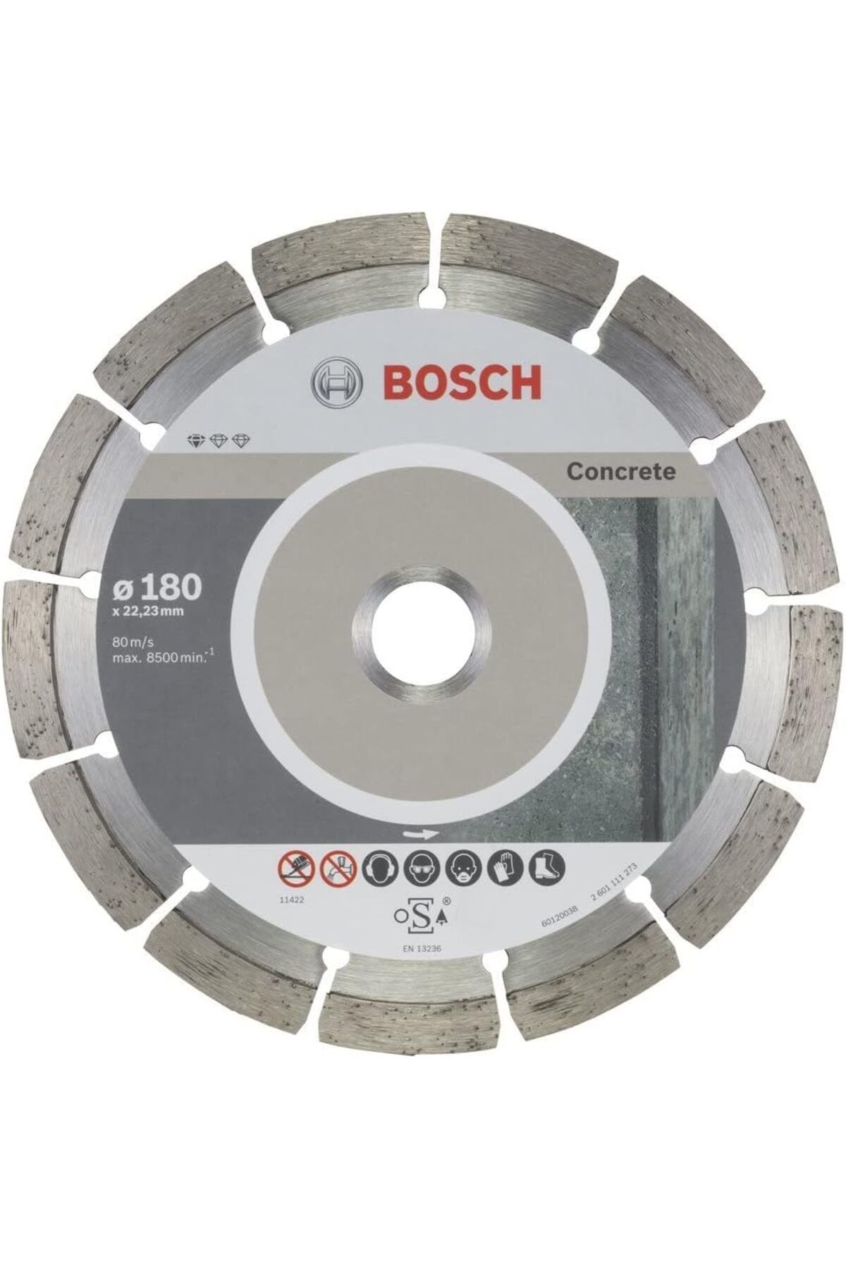 DERİK Derik 9+1 Standard for Concrete 180 mm YENİ 1122015