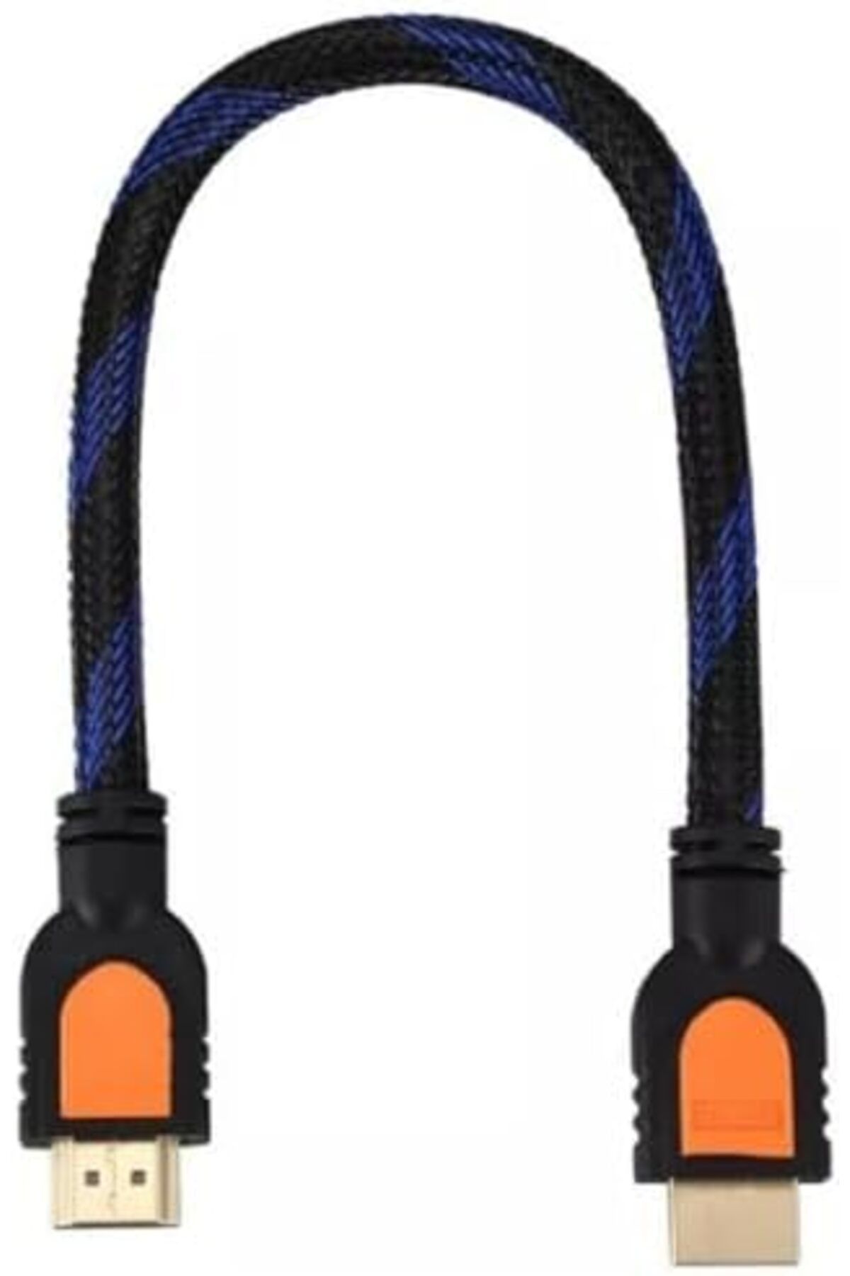 KDROĞLU KDROGLU HDMI to HDMI Altın Uçlu Erkek Erkek HDMI Kablosu 50 cm Ara Kablo 5036 New Desing 1109836