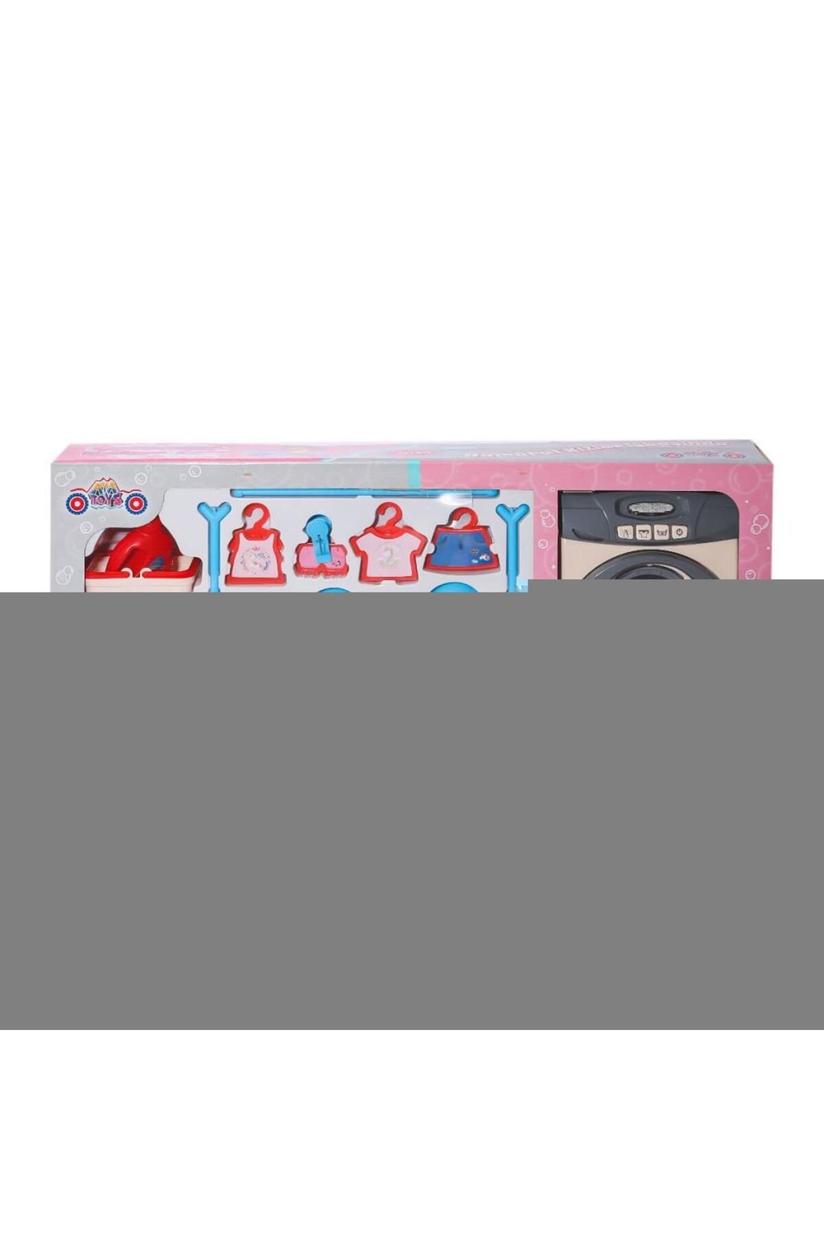 Shop58 HediyeCantam 40258 Sesli ve Işıklı Çamaşır Makinesi Seti -Ayatoys