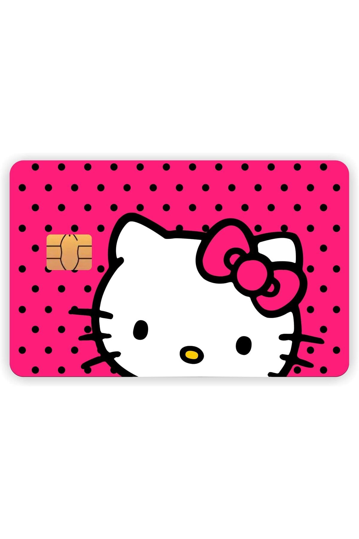 DERİK Derik Aksesuar Hello Kitty Kart Kaplama Sticker Kart Etiketi Model 2 YENİ 1122015