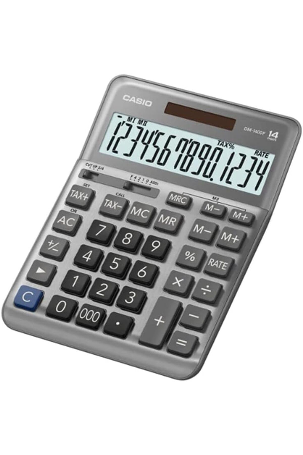 DERİK Derik DM-1400F MASA TİPİ 14 HANE HESAP MAKİNESİ YENİ 1122015