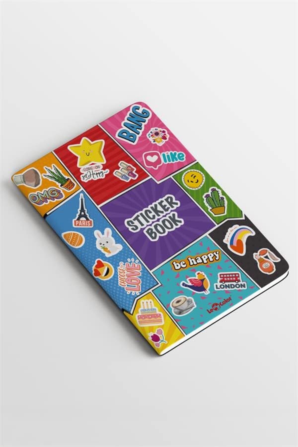 DERİK Derik COLOR Sticker Book 756 Adet Renkli Etiket Bang YENİ 1122015