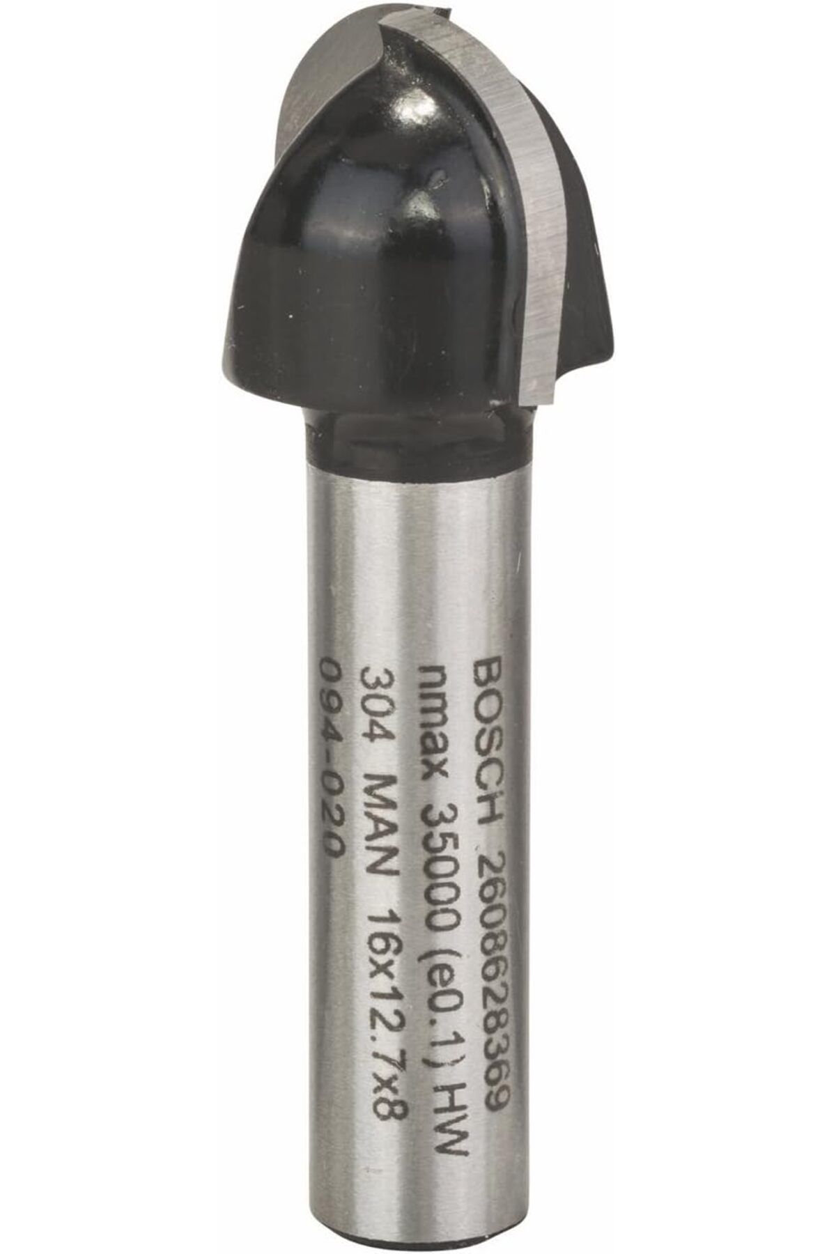 KDROĞLU KDROGLU 2 608 aksesuarı 628 369 oyuklu freze Ç 8 mm, R1 8 mm, D 16 mm, L 12,7 mm, G 45 mm New Desi