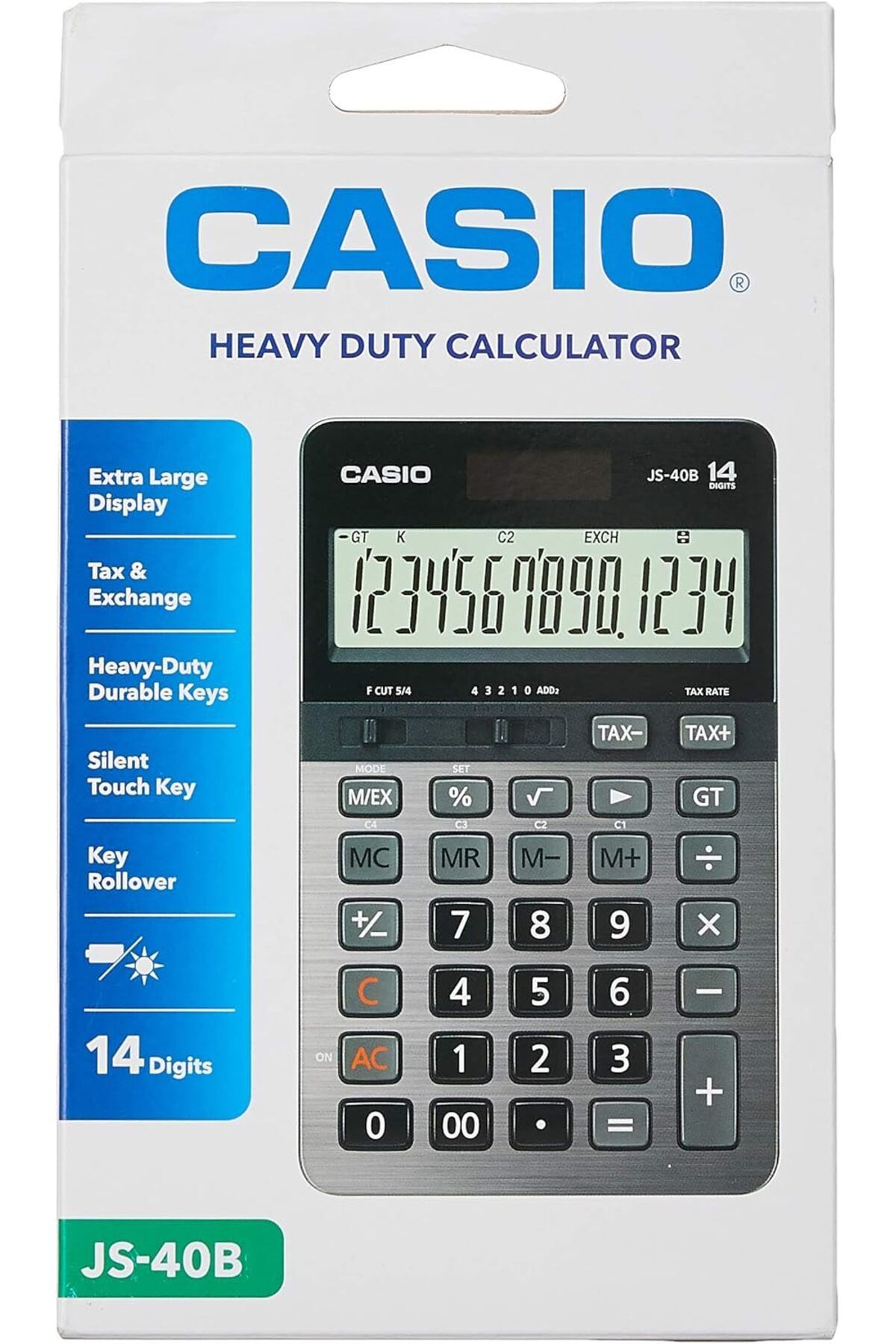 KDROĞLU KDROGLU JS-40B 14 HANE PROF. MASAÜSTÜ HESAP MAKİNESİ New Desing 1109836