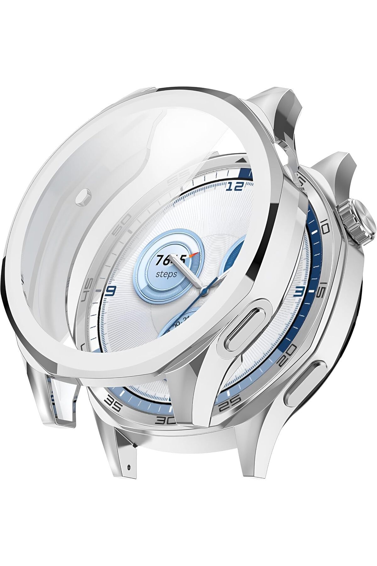 KDROĞLU KDROGLU Watch GT5 46mm için Saati Tam Saran TPU Ekran Koruyuculu Çizilme ve Darbelere Karşı Koru