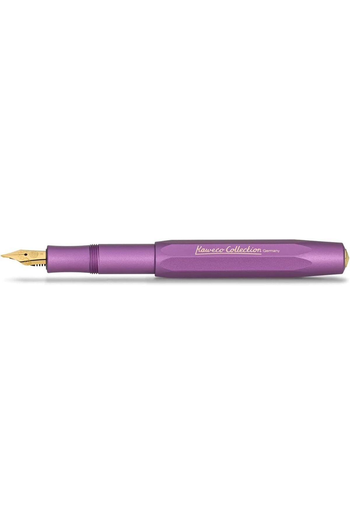 KDROĞLU GEÇMEZ Collection Fountain Pen Vibrant Violet Füllfederhalter Kunststoff Violett, Strichstärke M,