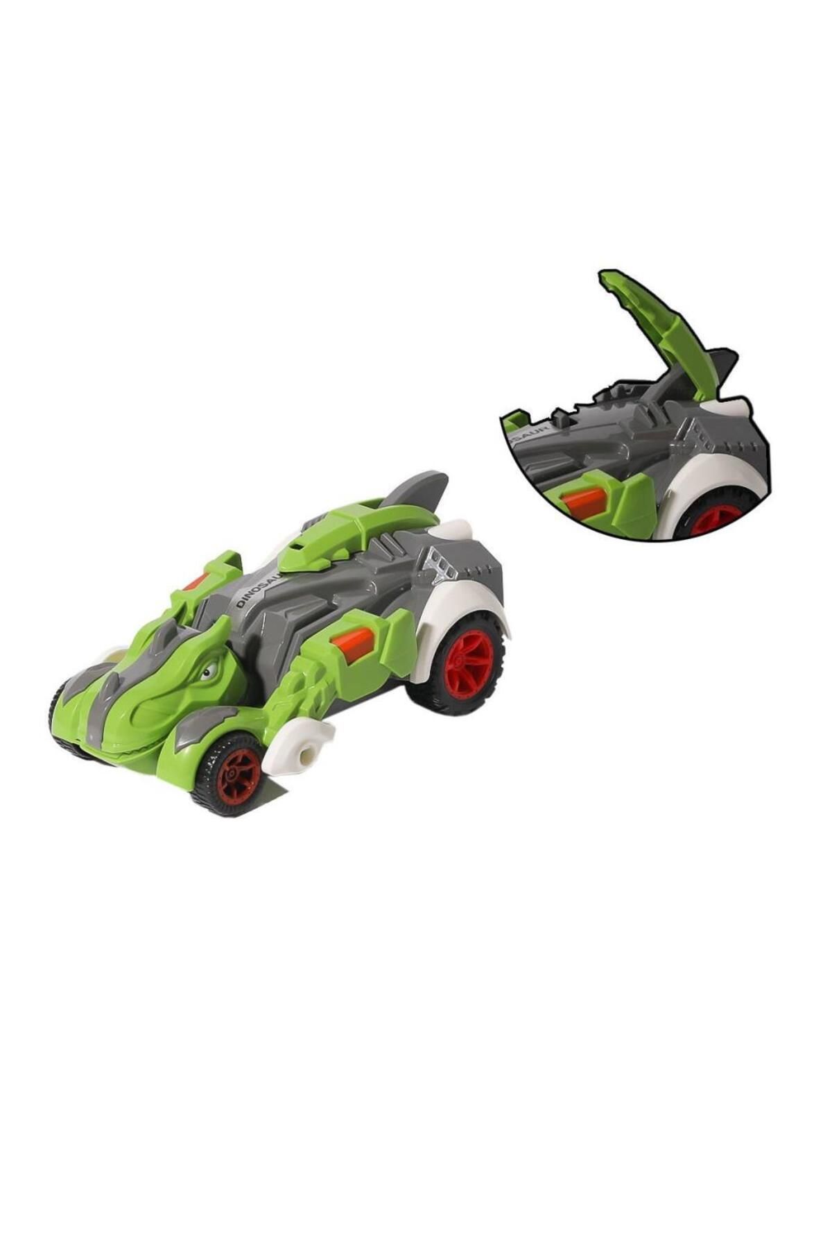 Shop58 NessiWorld KZL-3308A Dinazor Sürtmeli Araba -Kızılkaya