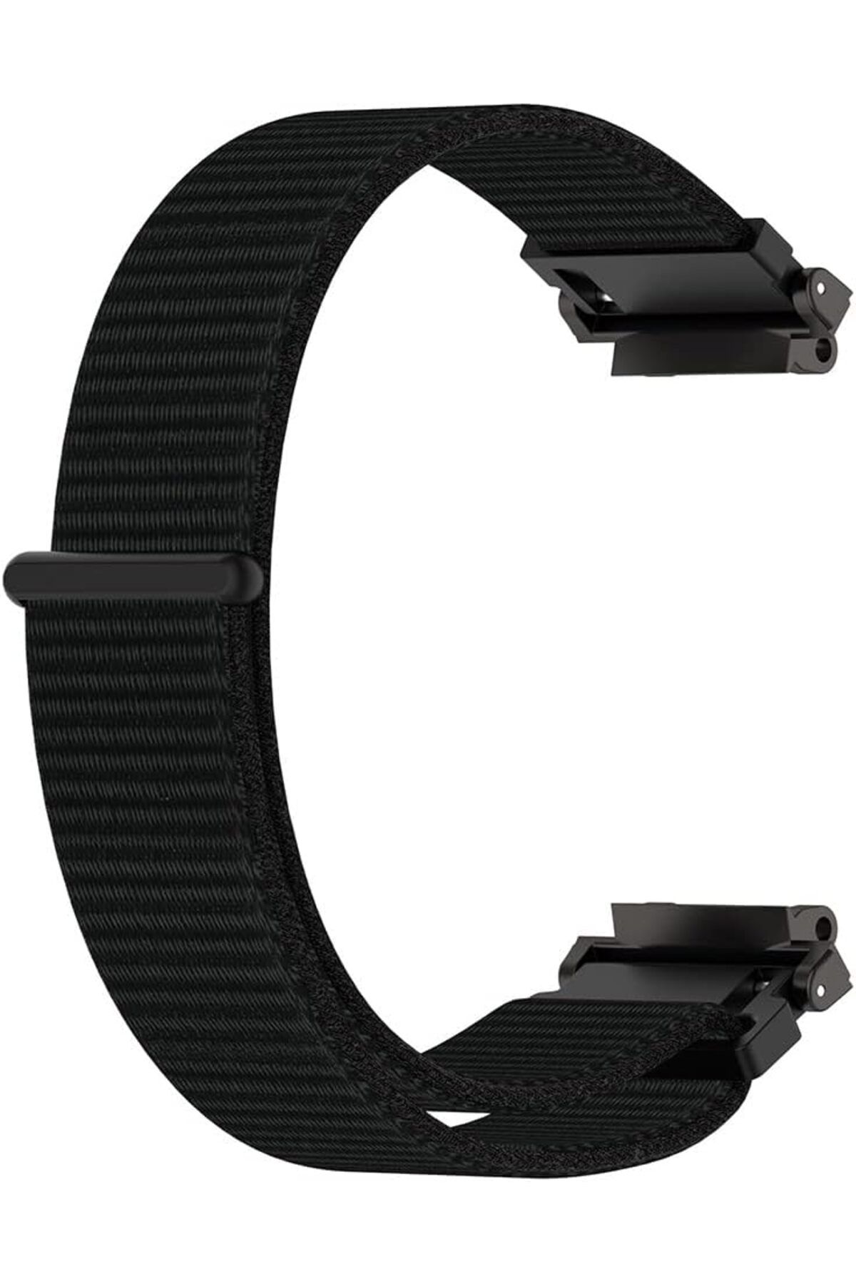 KDROĞLU KDROGLU Amazfit T-Rex 2 Hasırlı Kordon Woven Sport Loop Siyah New Desing 1109836
